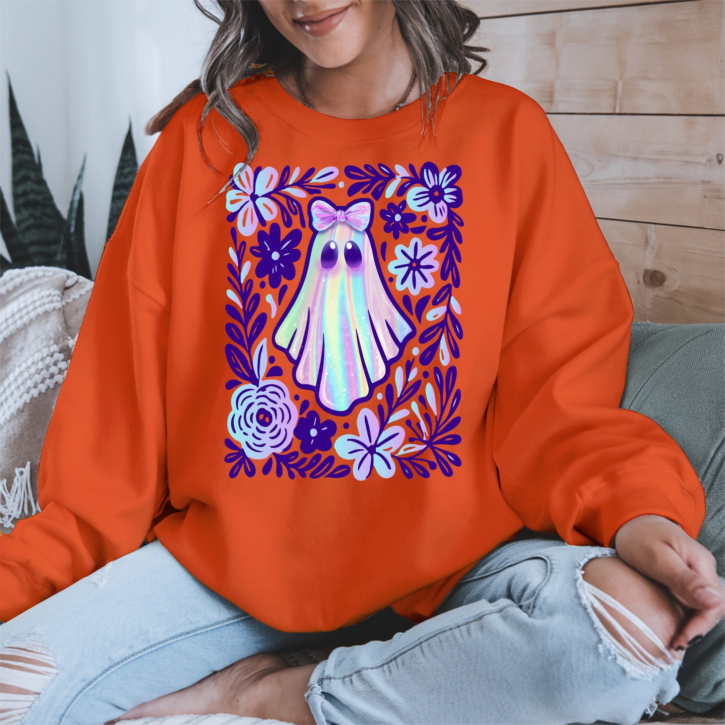 Iridescent Ghost halloween shirt