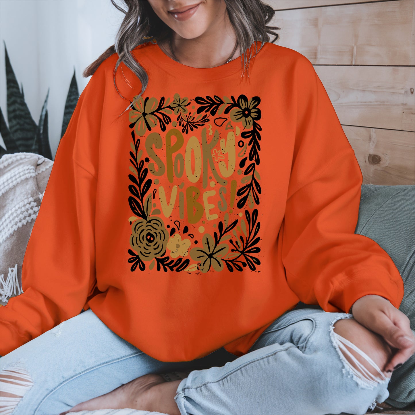 Spooky Vibes halloween shirt and sweatshirt