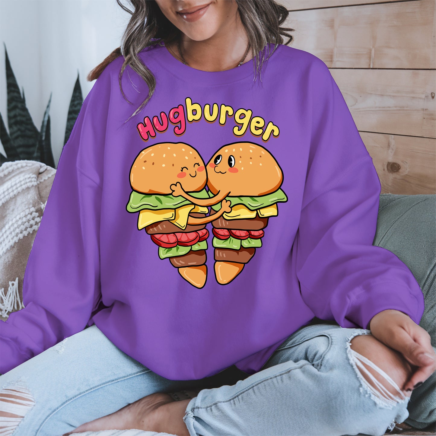 Hugburger Cute Couple Shirt