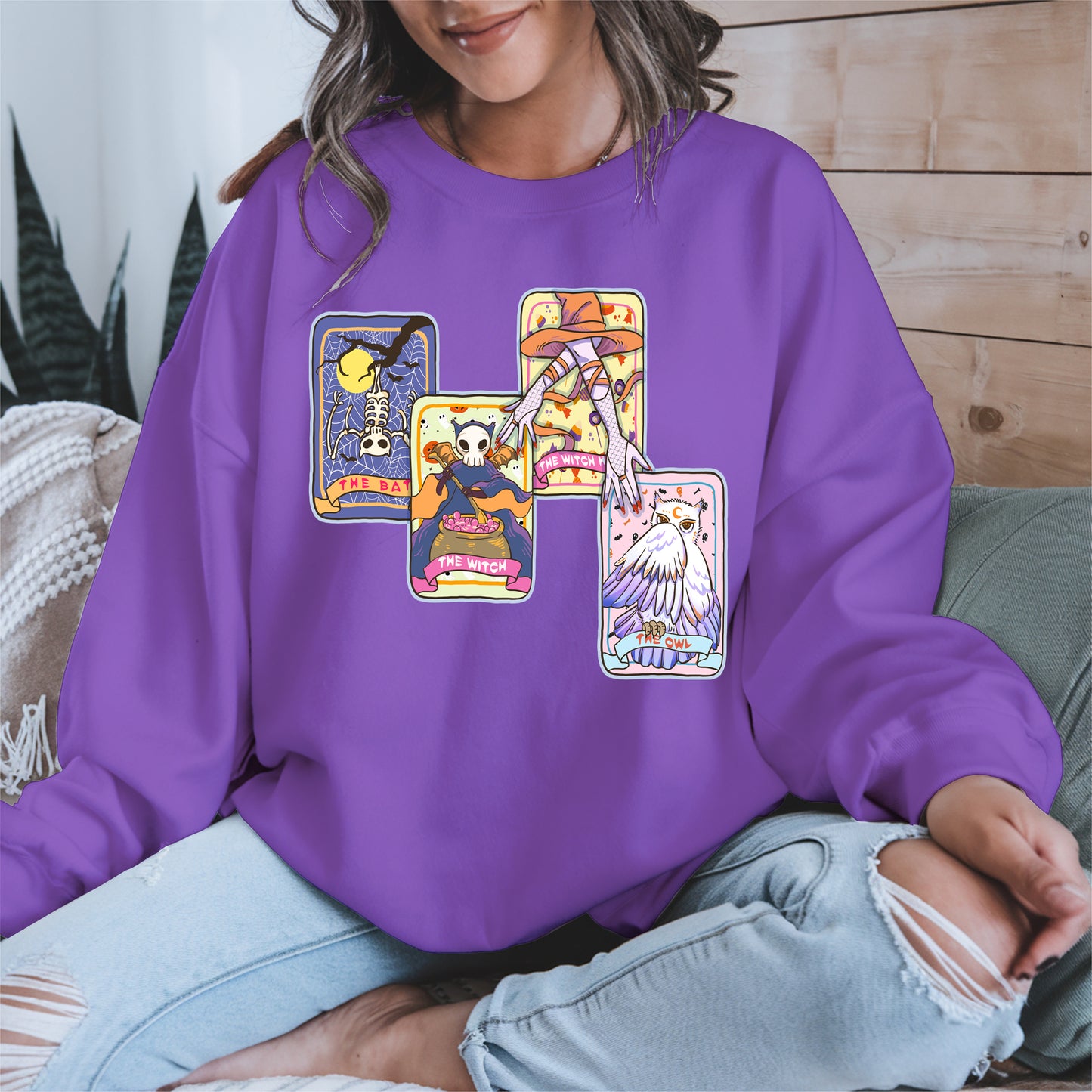 Halloween Tarot Card Trio Tee