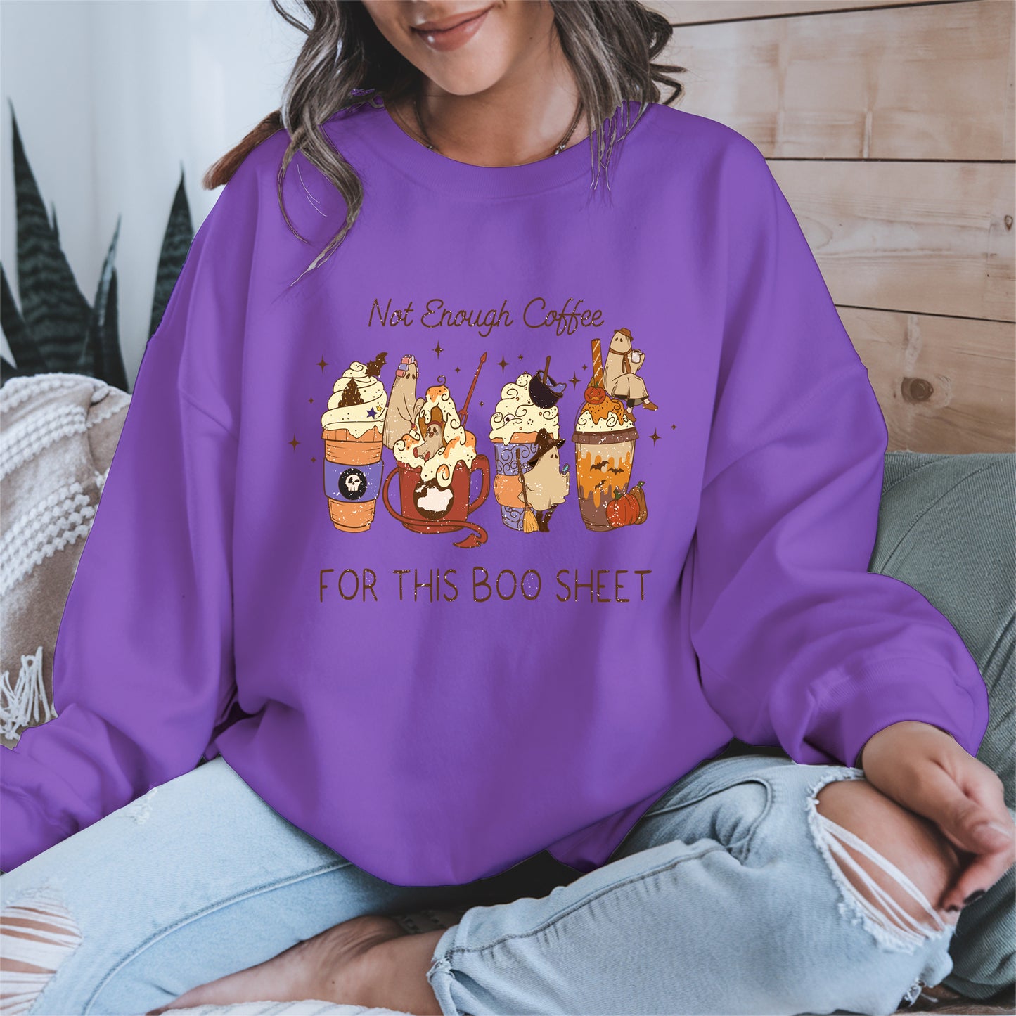 Not Enough Coffee For This Boo Sheet Shirt