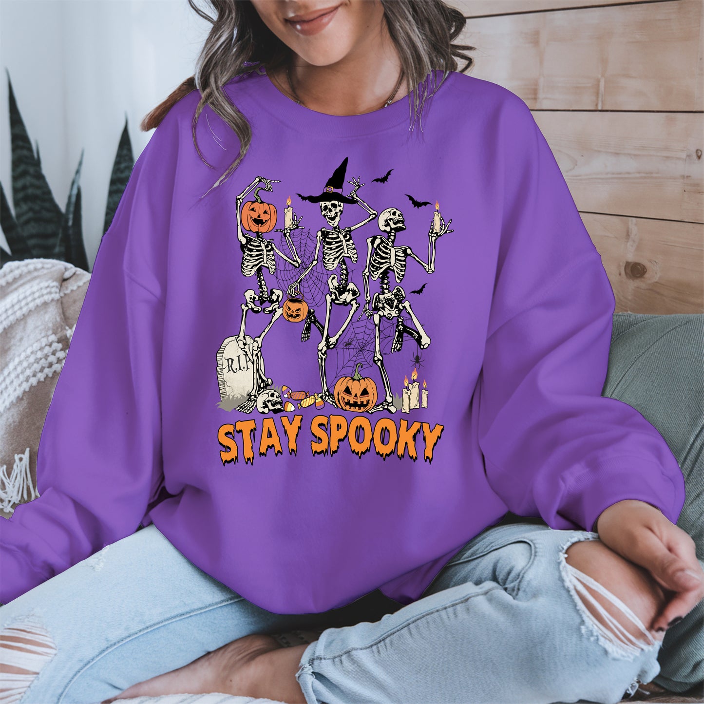 Dancing Skeleton Stay Spooky Shirt