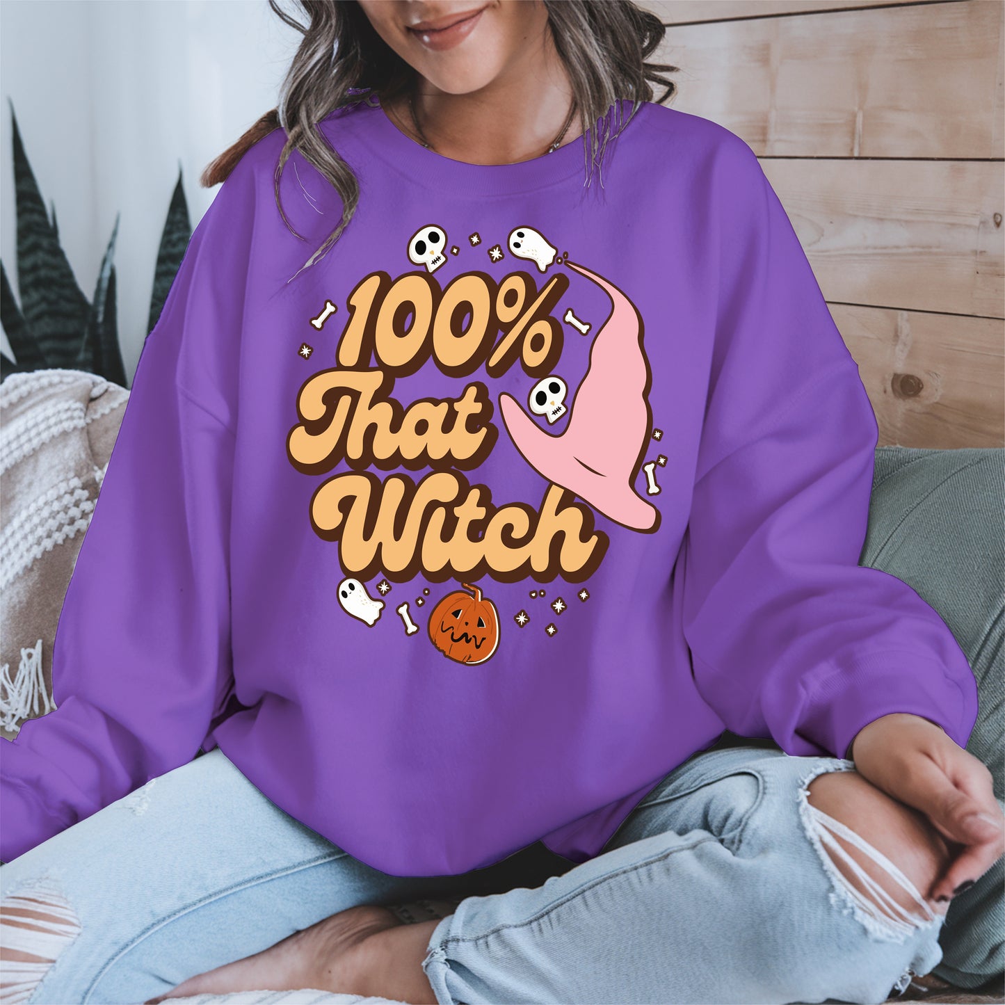 100 Percent That Witch Halloween Shirt