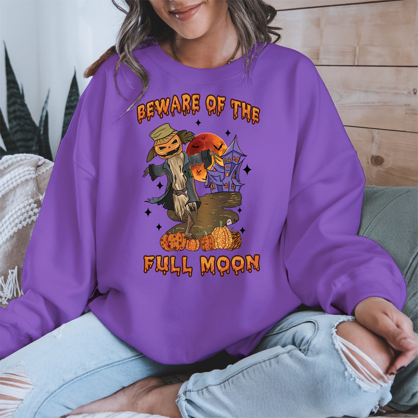 Beware of the Full Moon Halloween Shirt