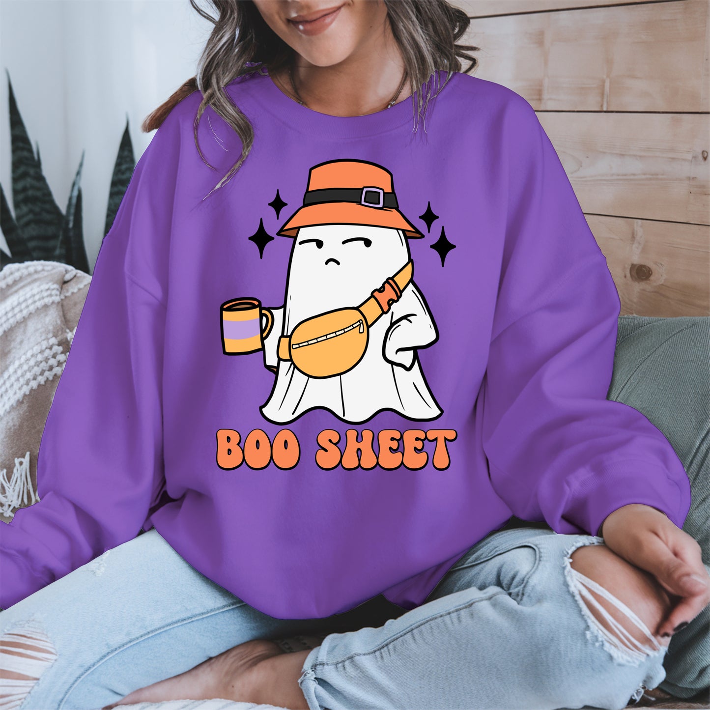 Funny Boo Sheet Halloween Shirt