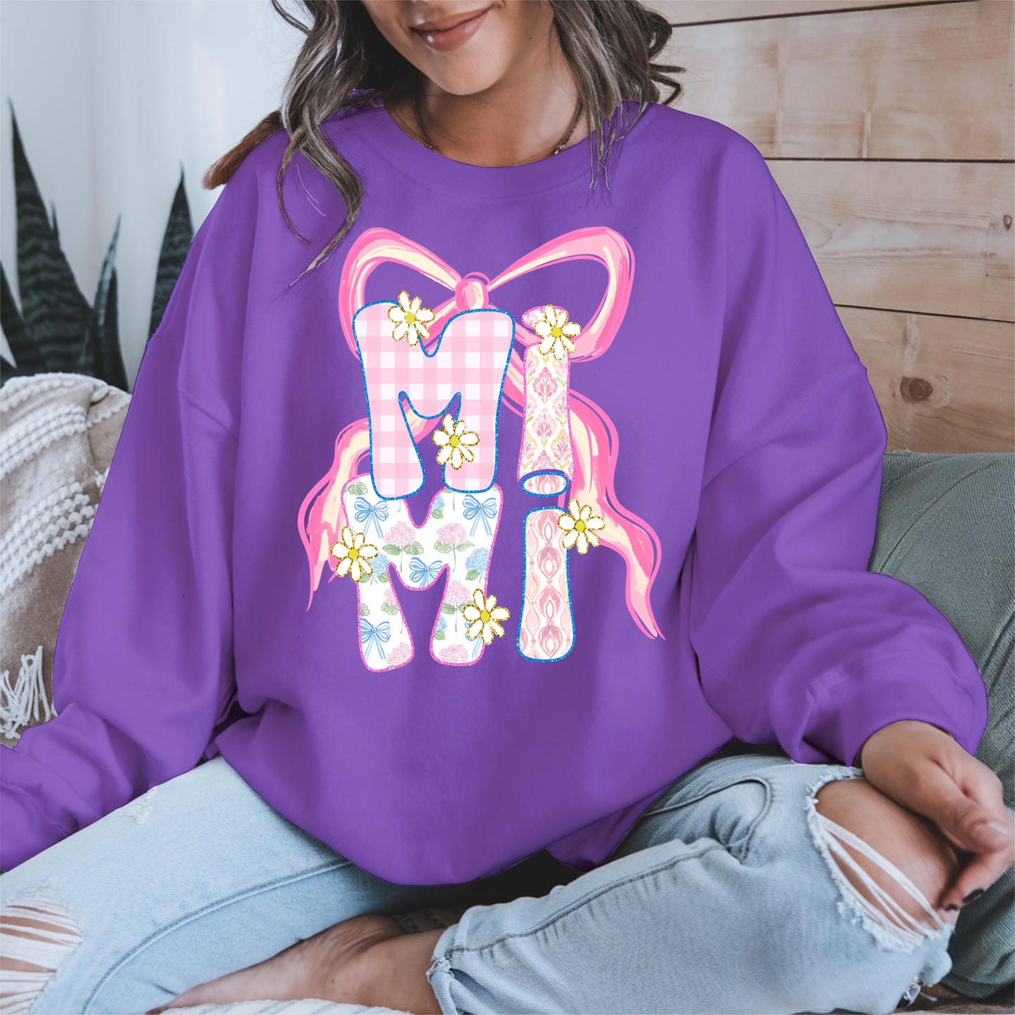 Cute MIMI Shirt Mother Tee Hoodie Sweatshirt Gift for Grandma