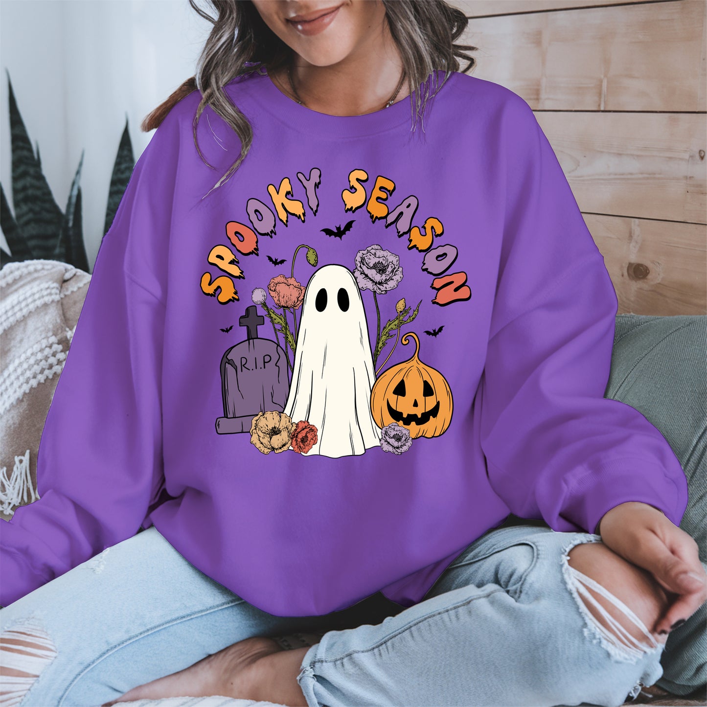 Spooky Season Ghost Halloween Shirt