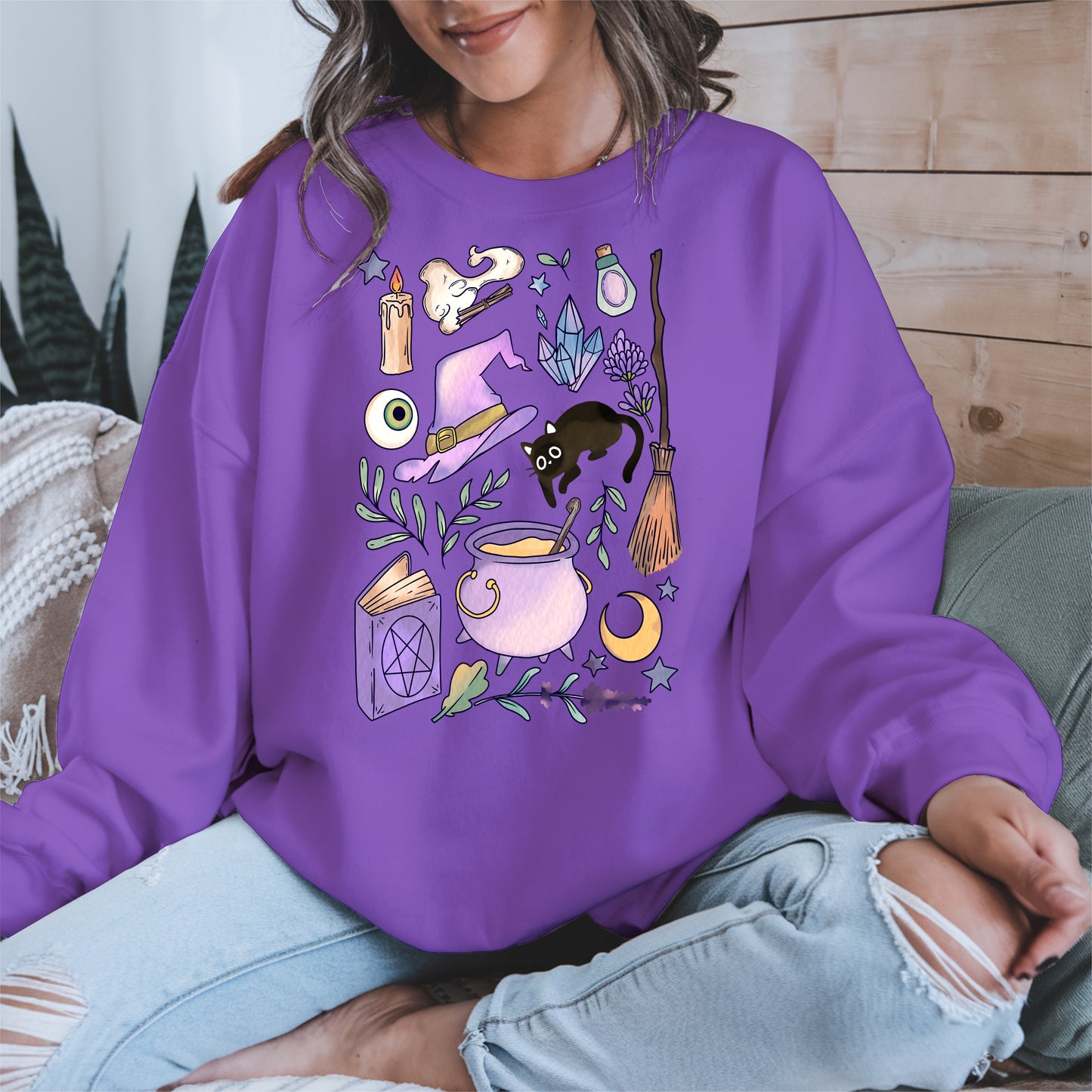Witchy Aesthetic Halloween Shirt