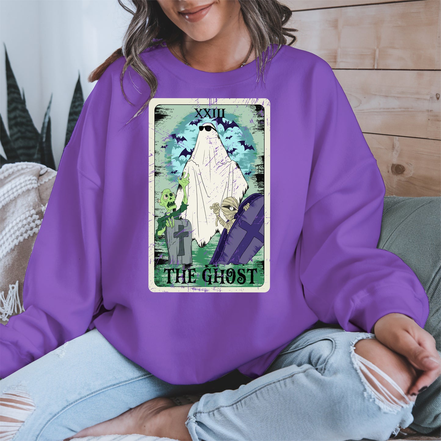 The Ghost Tarot Halloween Shirt