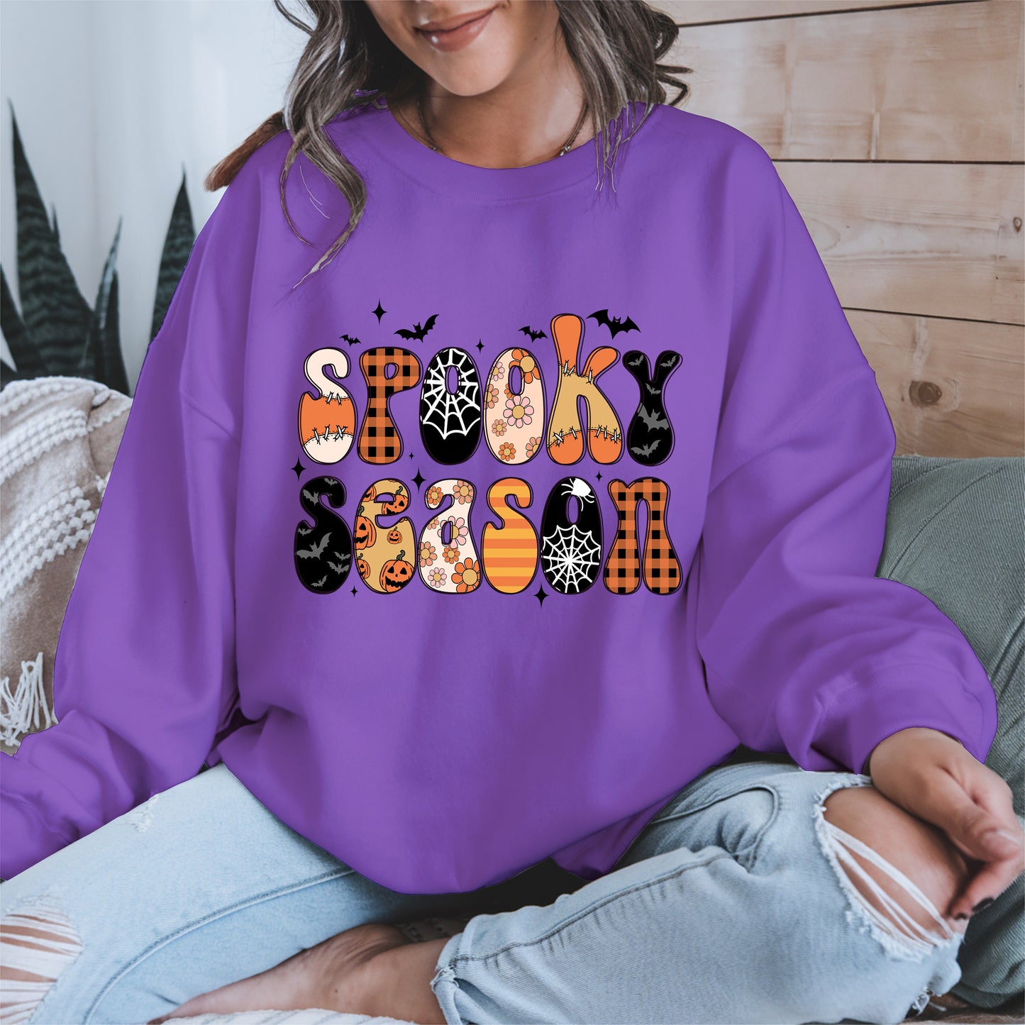 Retro Spooky Season Halloween Shirt