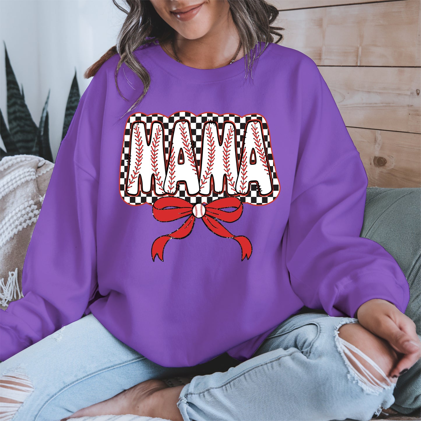 Baseball Mama Shirt Sport Tee Hoodie Sweatshirt Gift for Baseball Moms