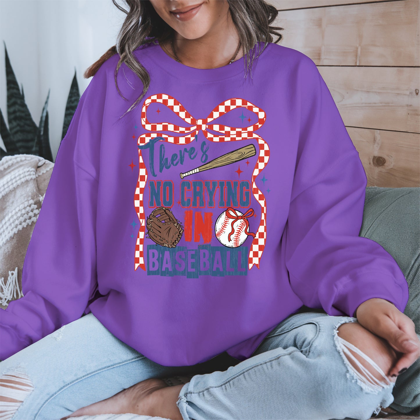 No Crying in Baseball Shirt Sport Tee Hoodie Sweatshirt Gift