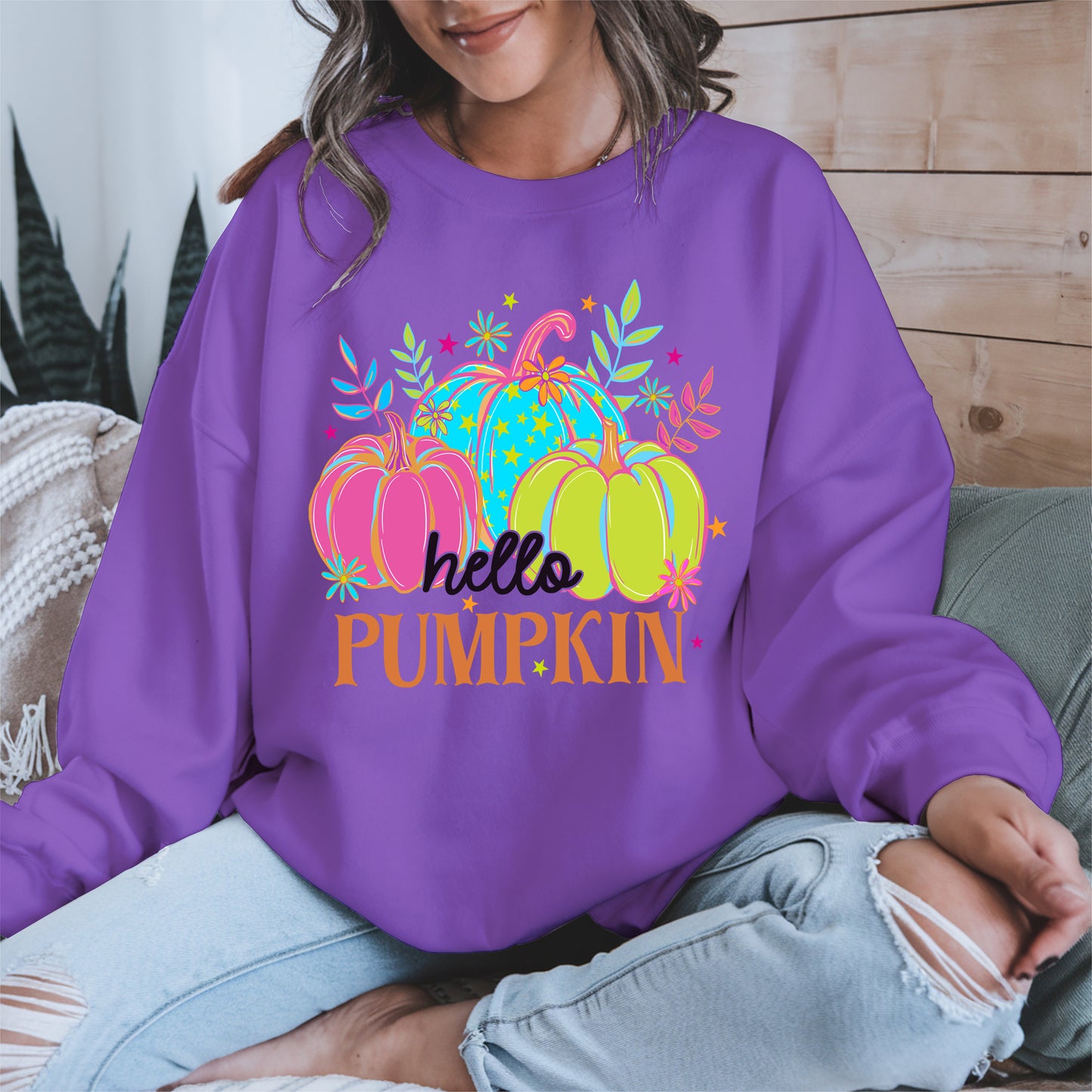 Pumpkin Neon halloween shirt