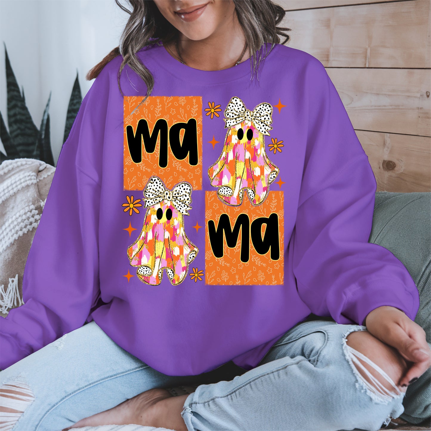Mama Boo Ghost halloween shirt