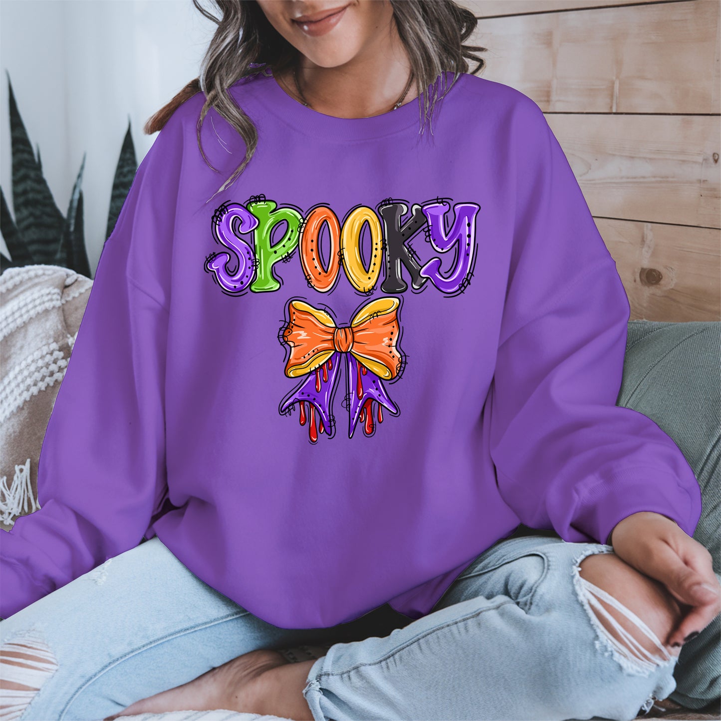 Spooky Letter Hand-drawing shirt