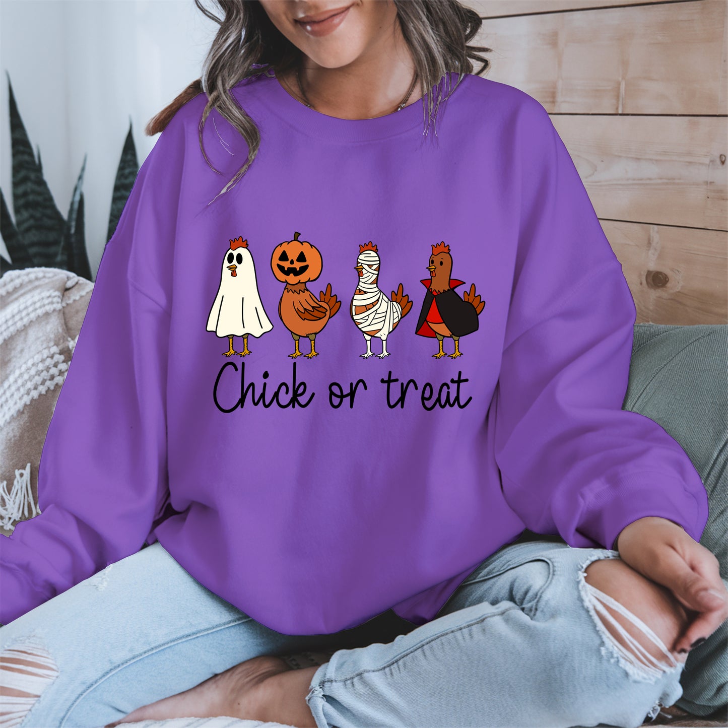 Chick or treat halloween shirt