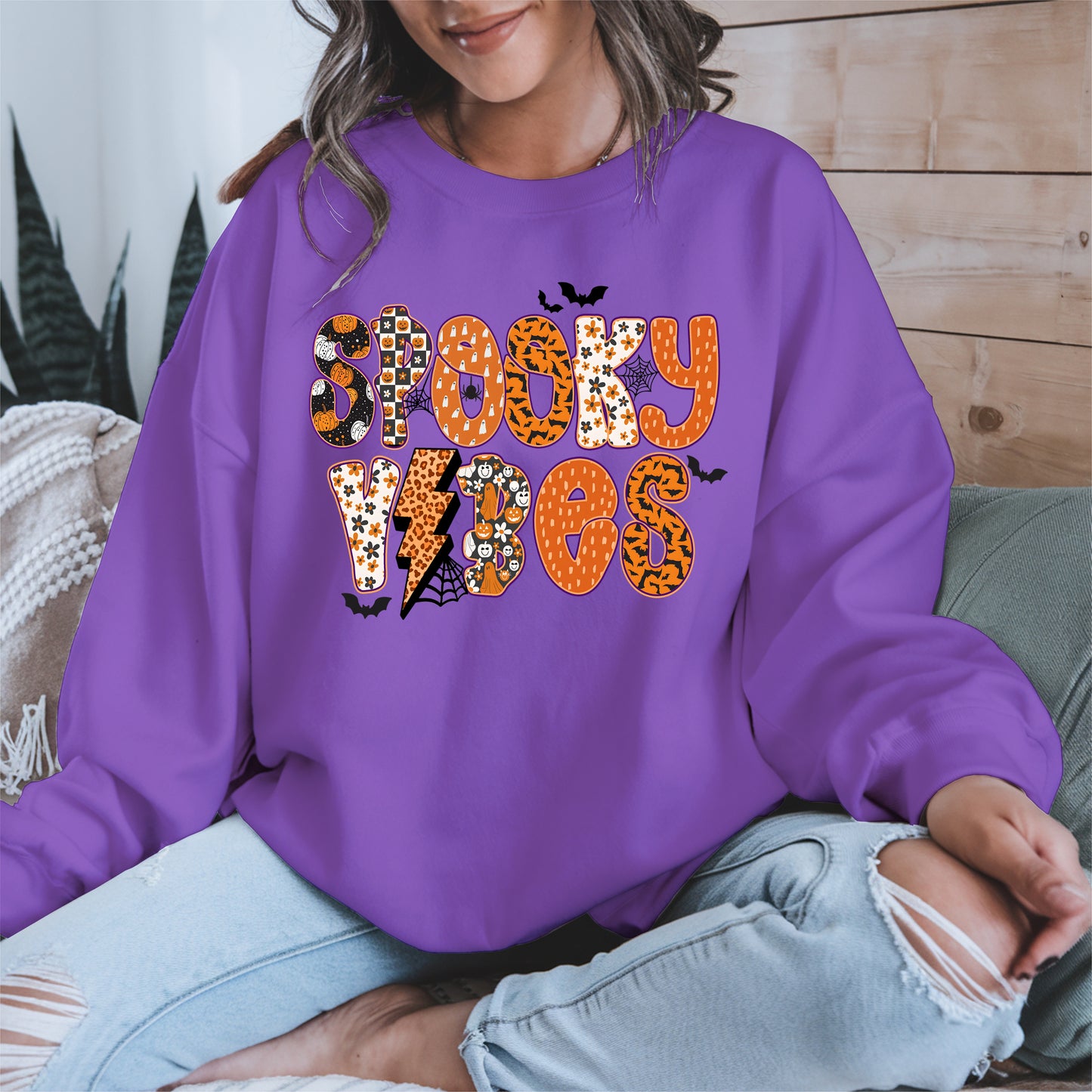 Spooky vibes halloween shirt