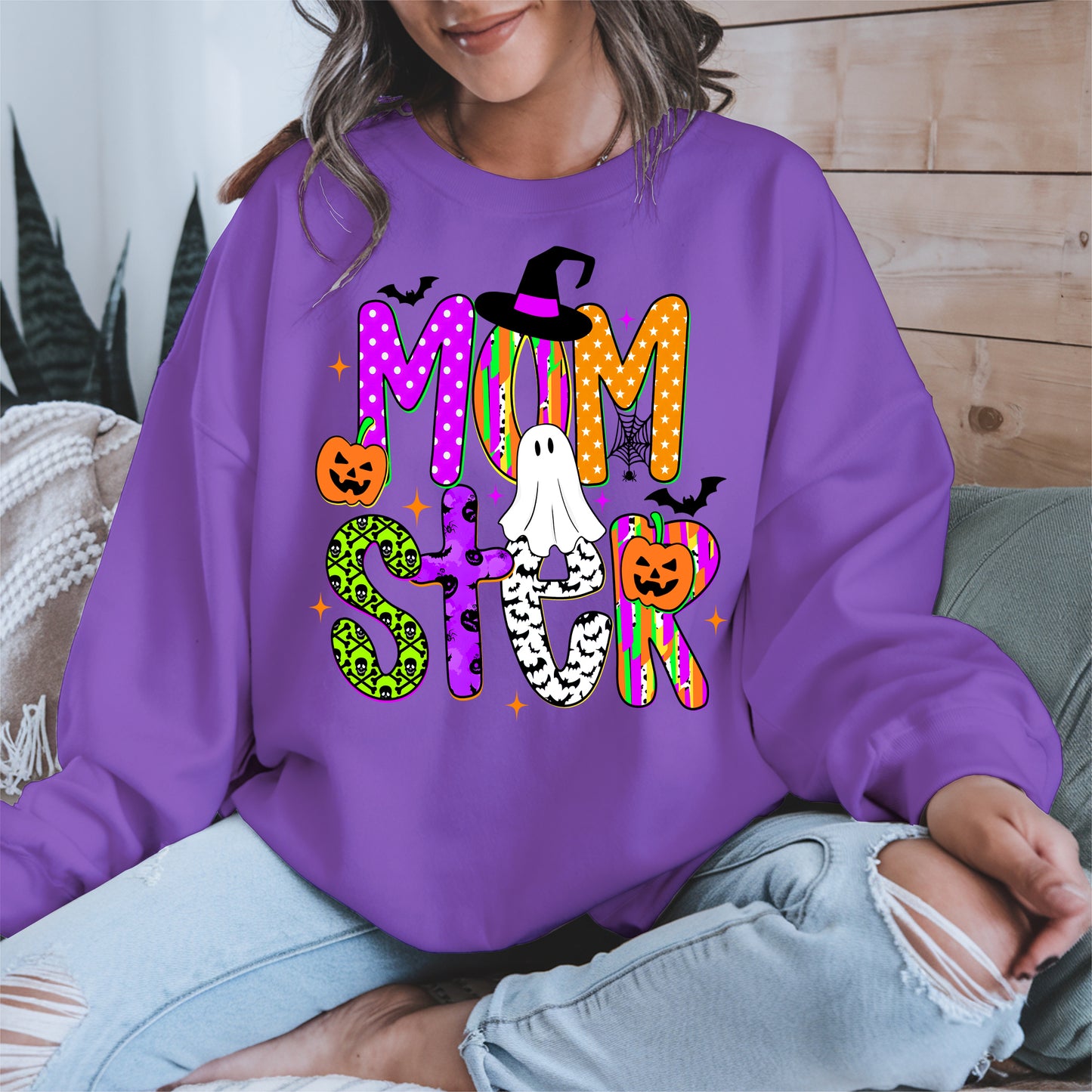 Momster halloween shirt and hoodie