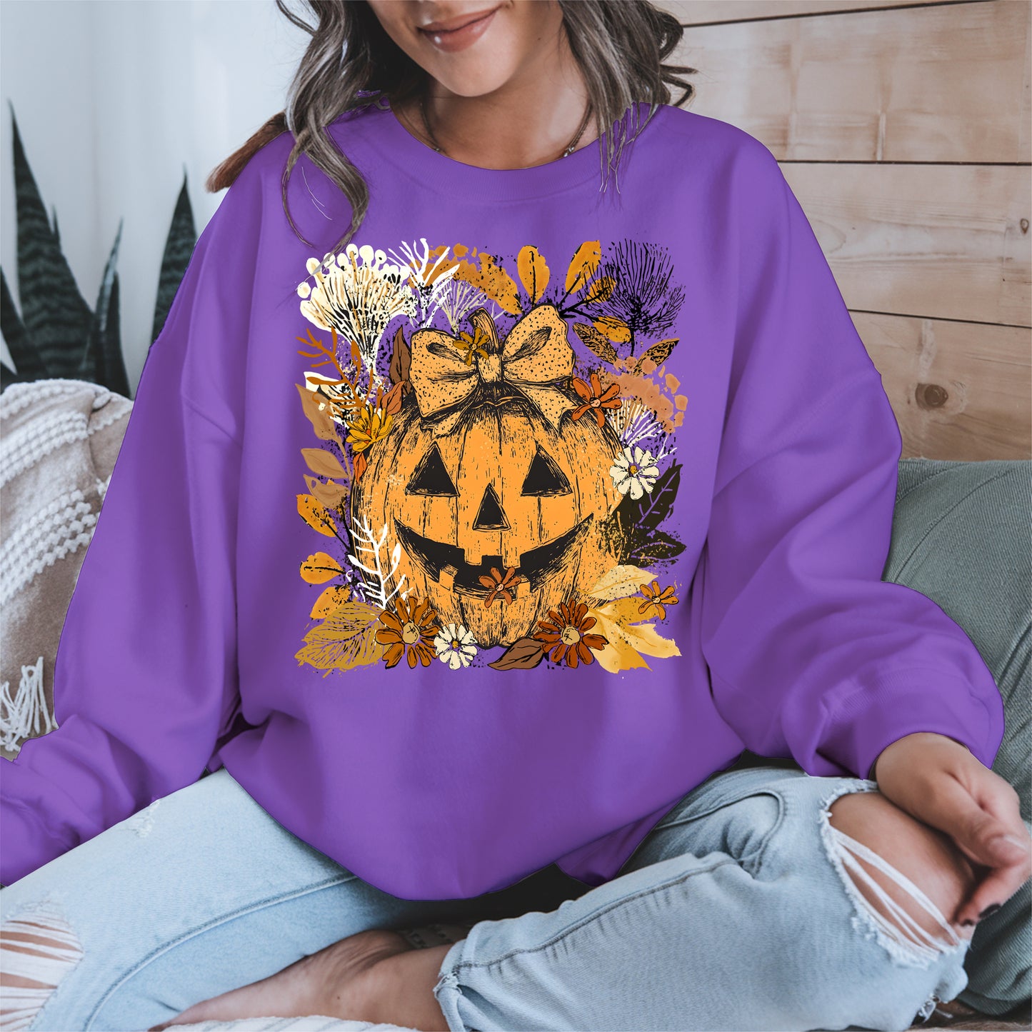 Halloween Pumpkin Coquette Bow shirt