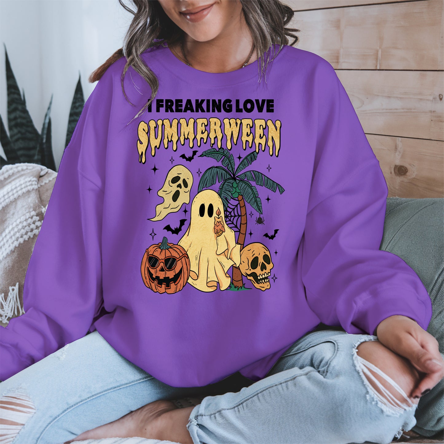 I freaking love summerween halloween shirt