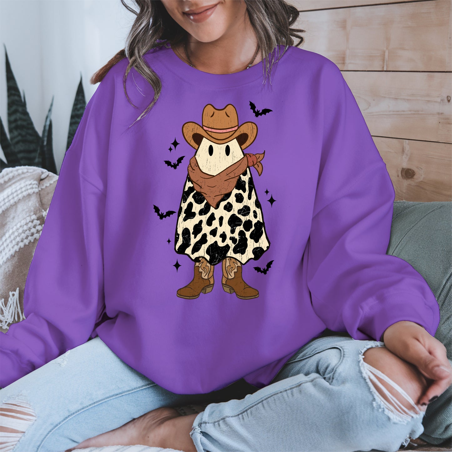Western Boo Ghost halloween shirt