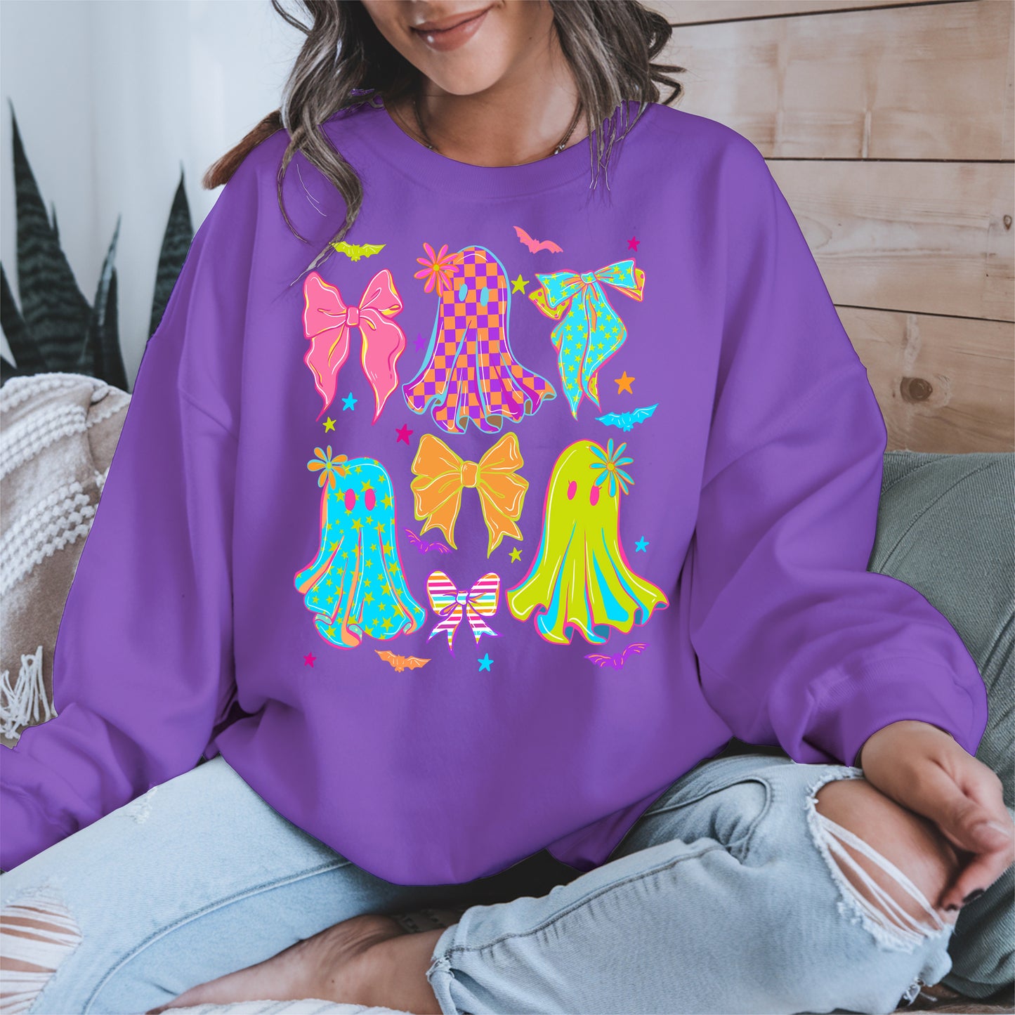 Neon Ghost Coquette halloween shirt
