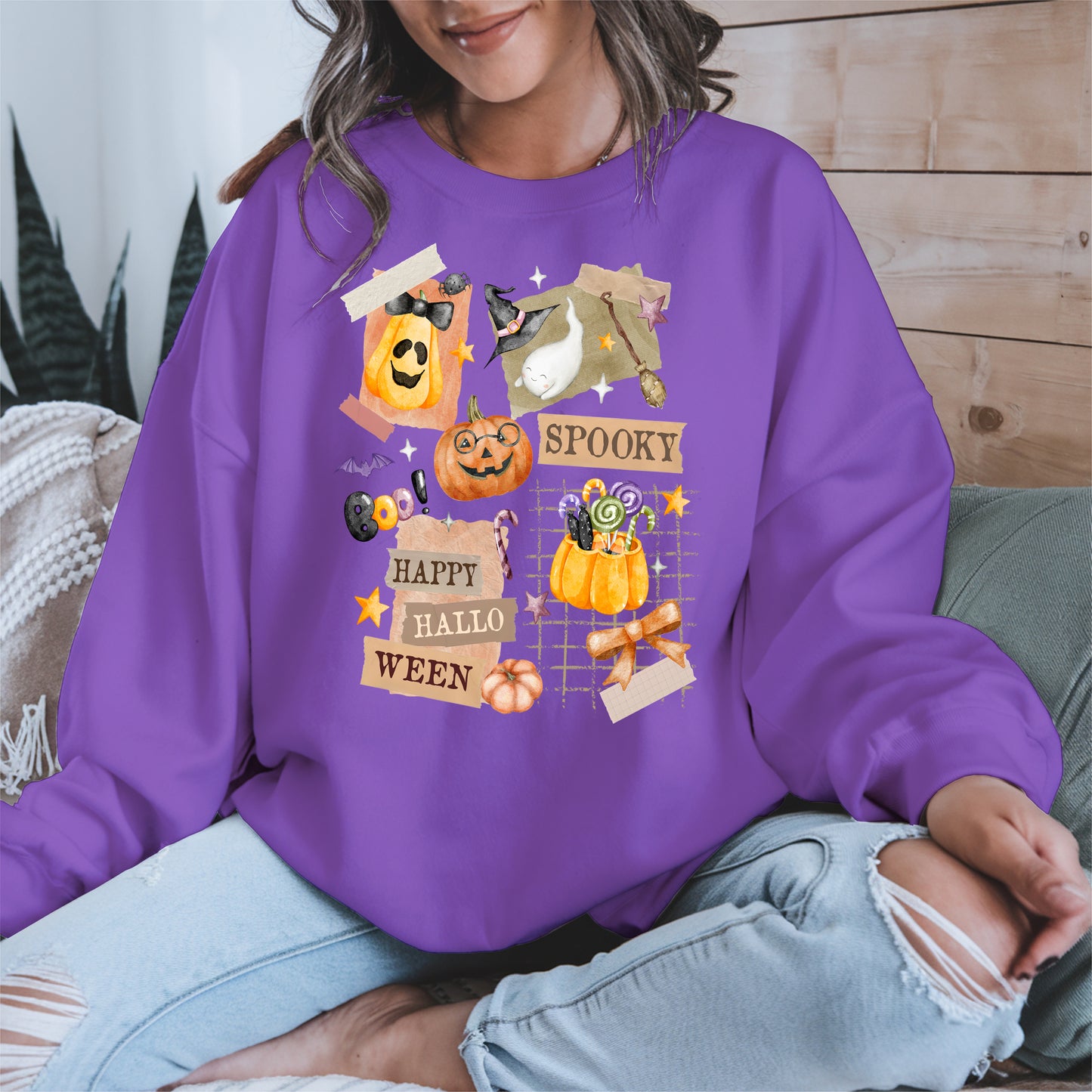 Halloween Collage shirt and sweatshirt