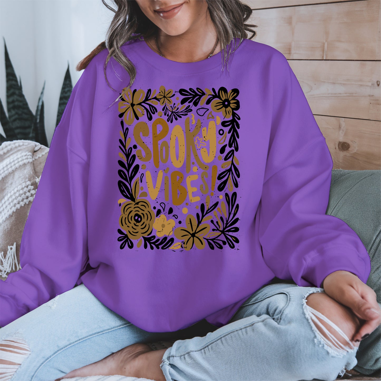 Spooky Vibes halloween shirt and sweatshirt