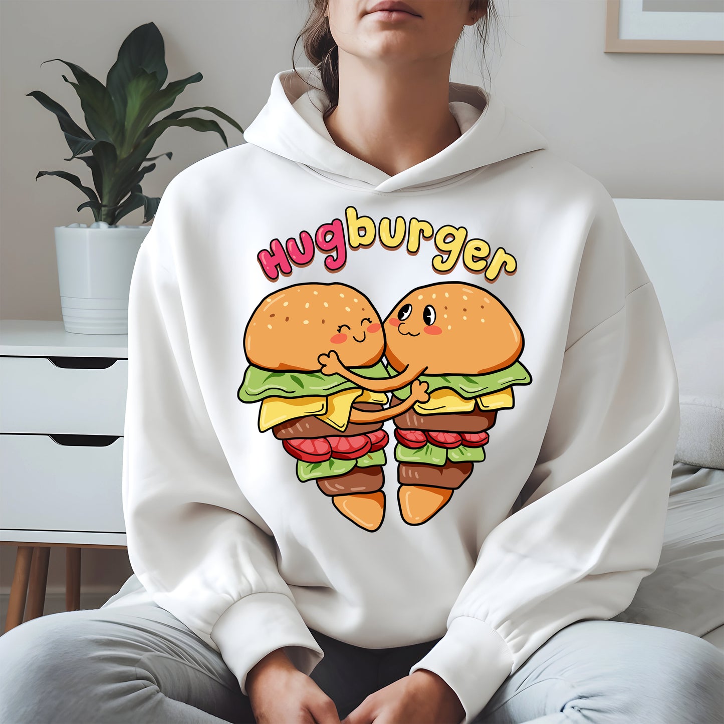 Hugburger Cute Couple Shirt