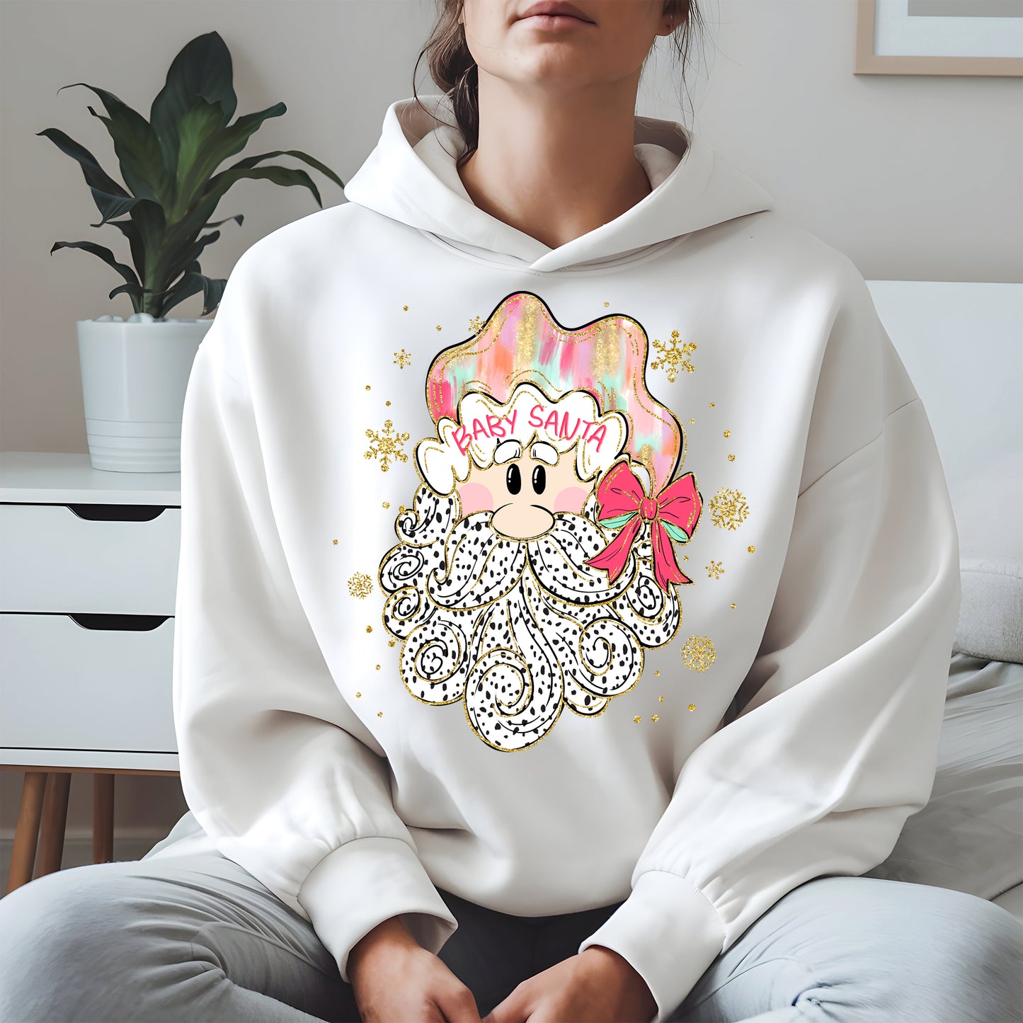 Santa Baby Shirt, Cute Christmas Sweatshirt, Hoodie