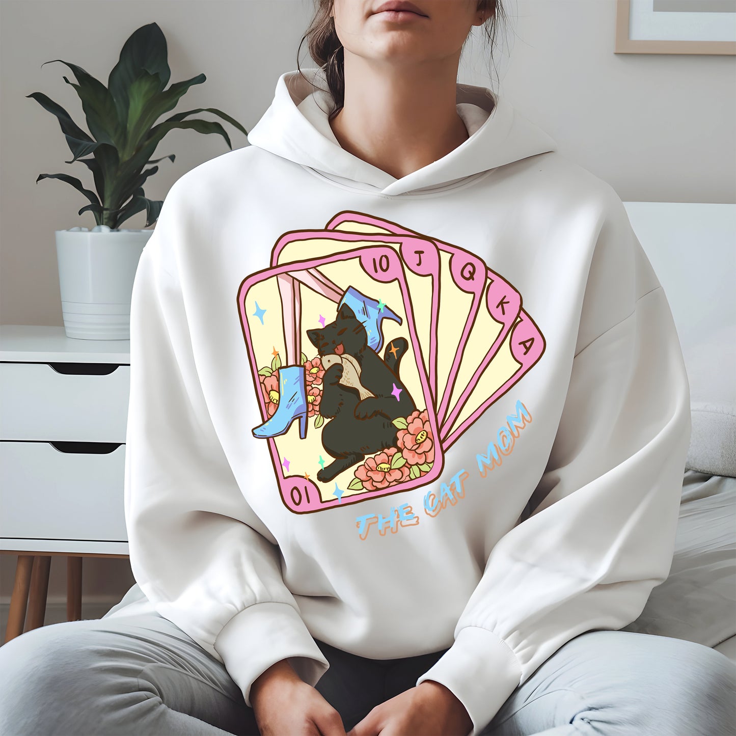 The Cat Mom Tarot Card Tee