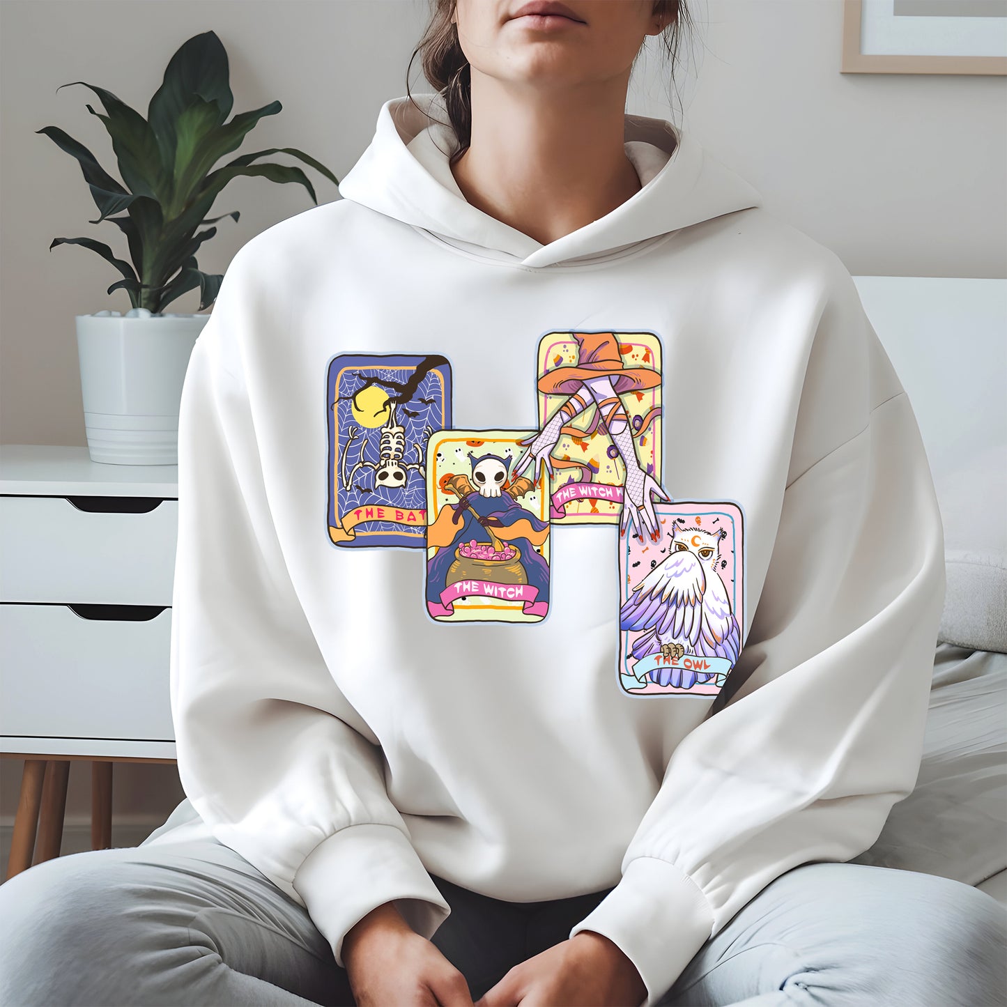 Halloween Tarot Card Trio Tee