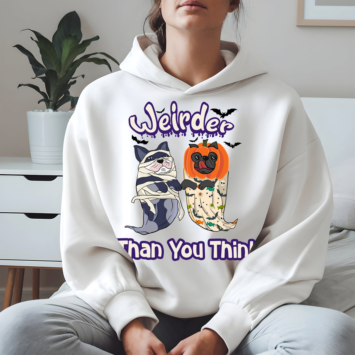 Weirder Than You Think Dog Ghost Tee