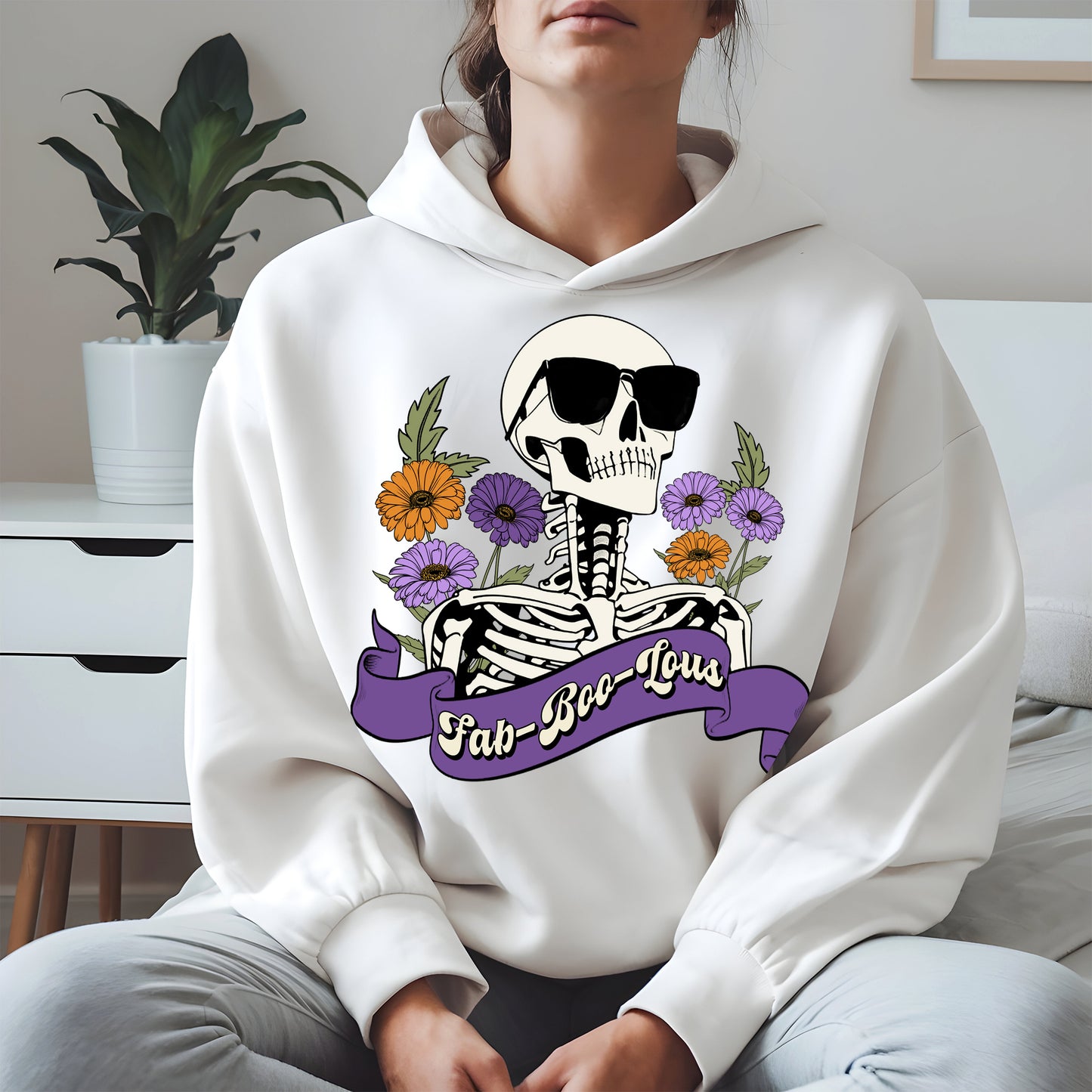 Fab-Boo-Lous Skeleton Halloween Shirt