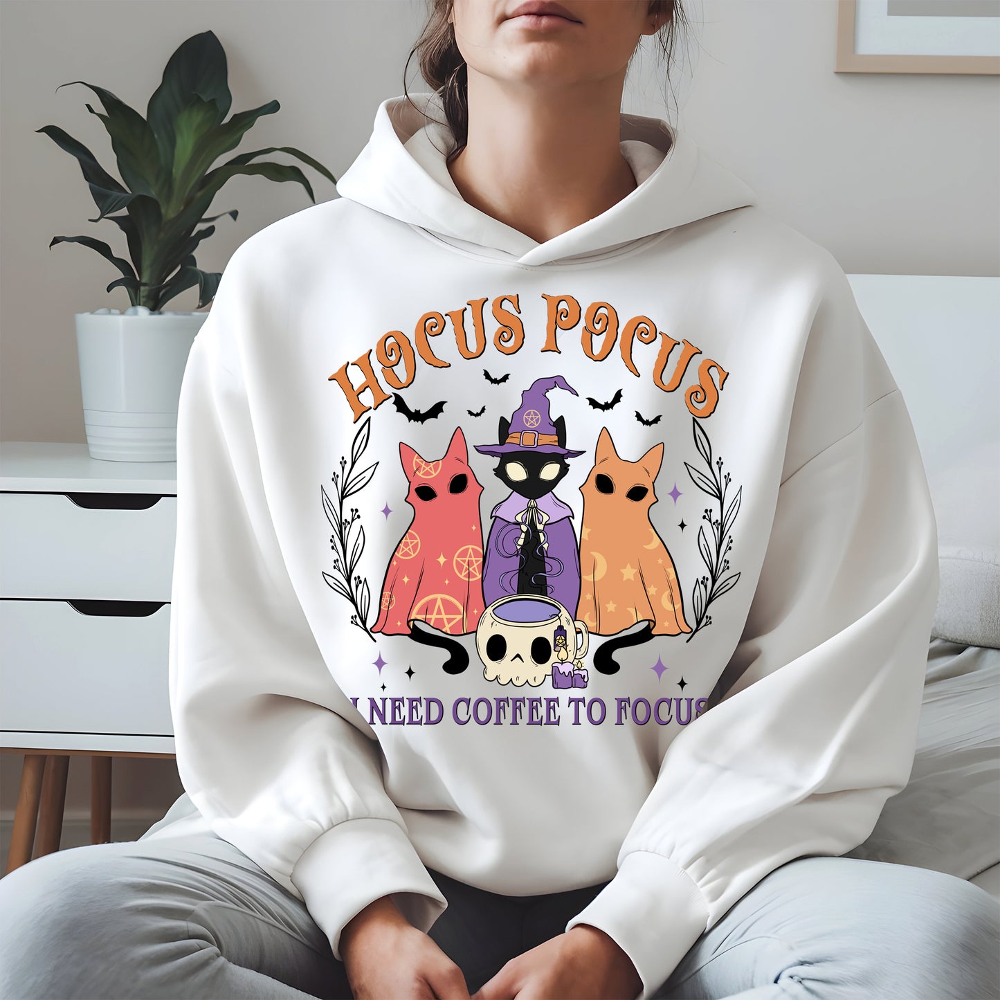Hocus Pocus Coffee Cat Shirt