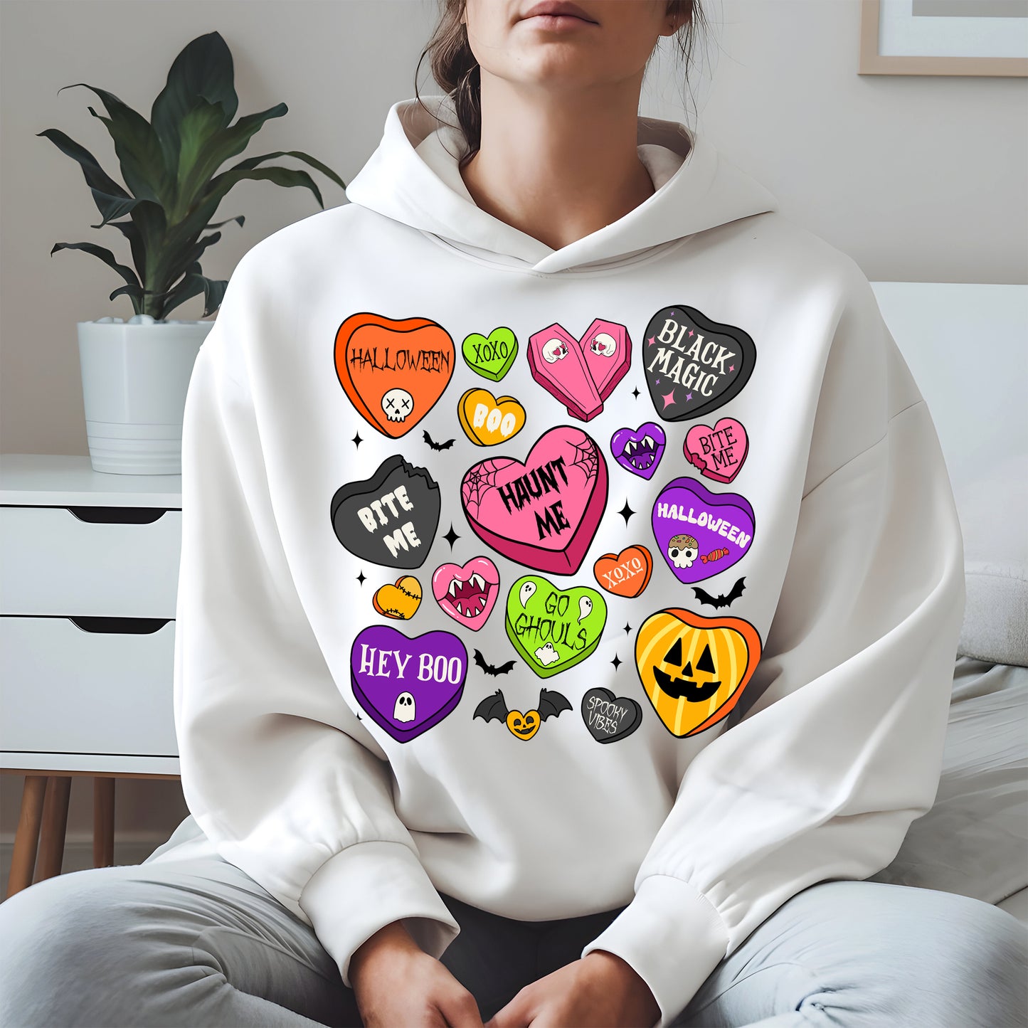 Halloween Candy Hearts Shirt