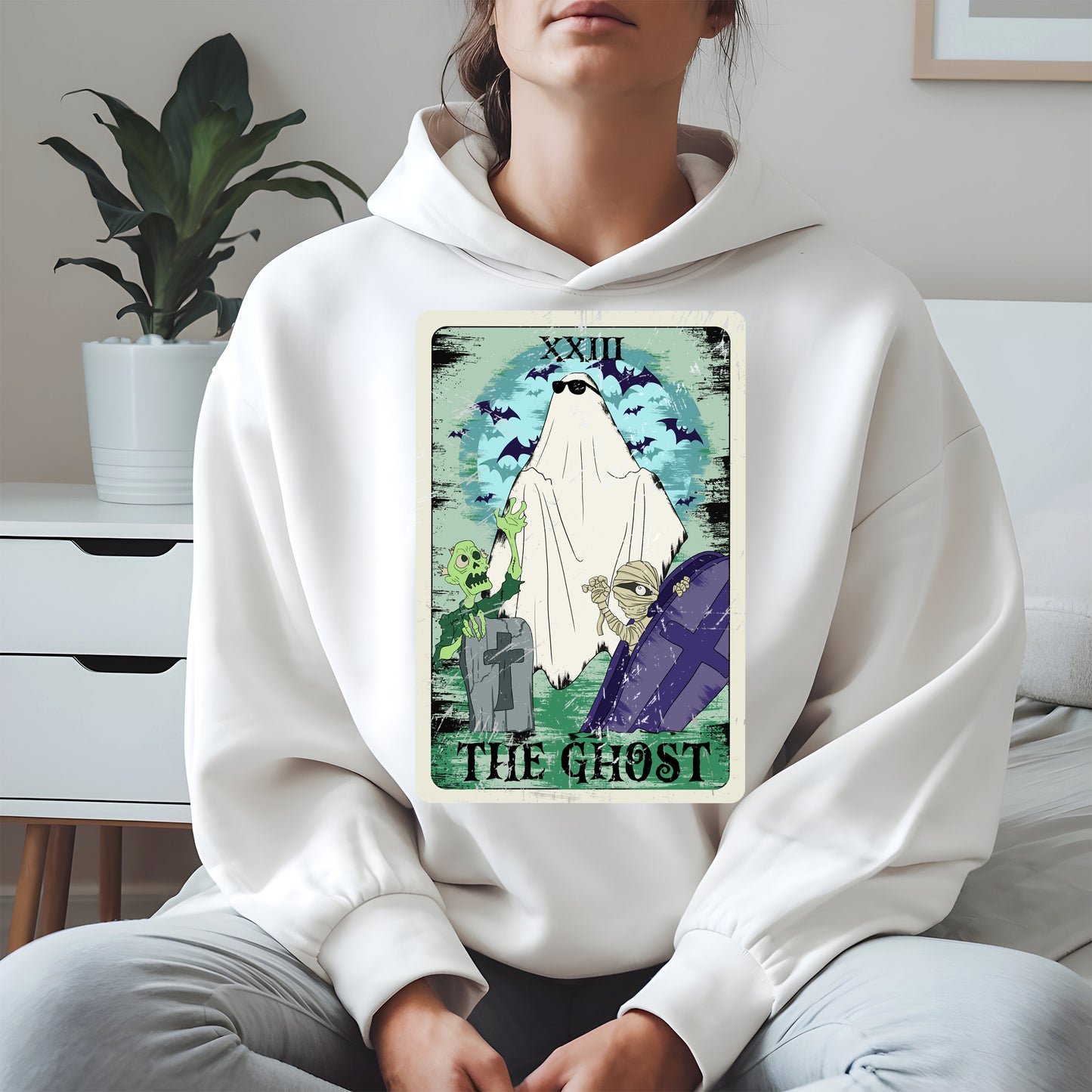 The Ghost Tarot Halloween Shirt