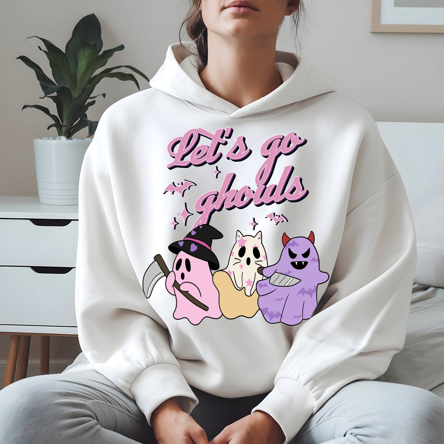 Let’s Go Ghouls Shirt Cute Halloween Ghost