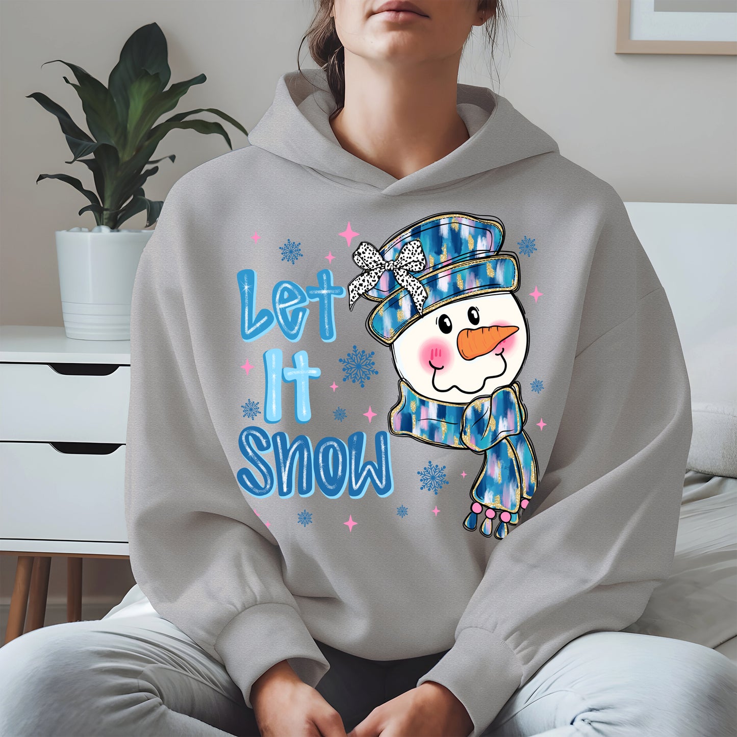 Cute Snowman Face Christmas Shirt
