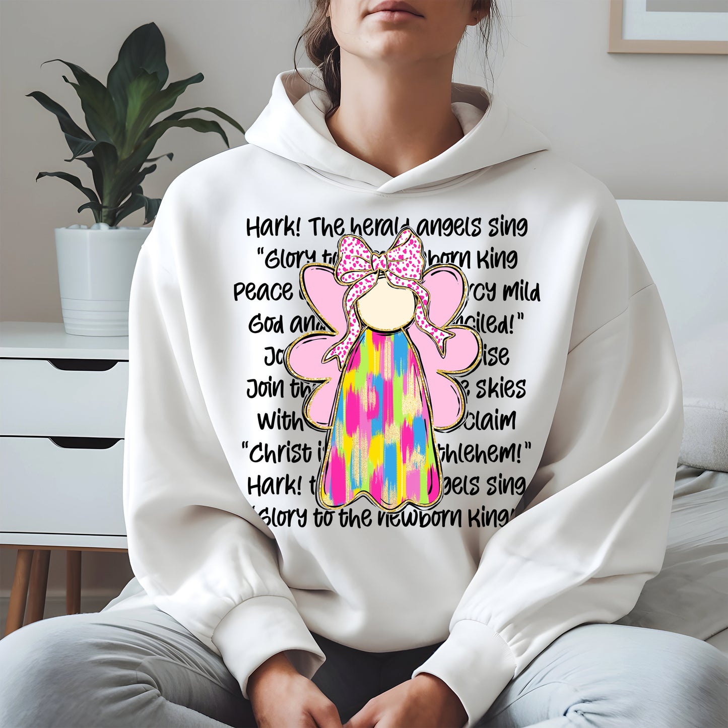 Colorful Angel Christmas Shirt