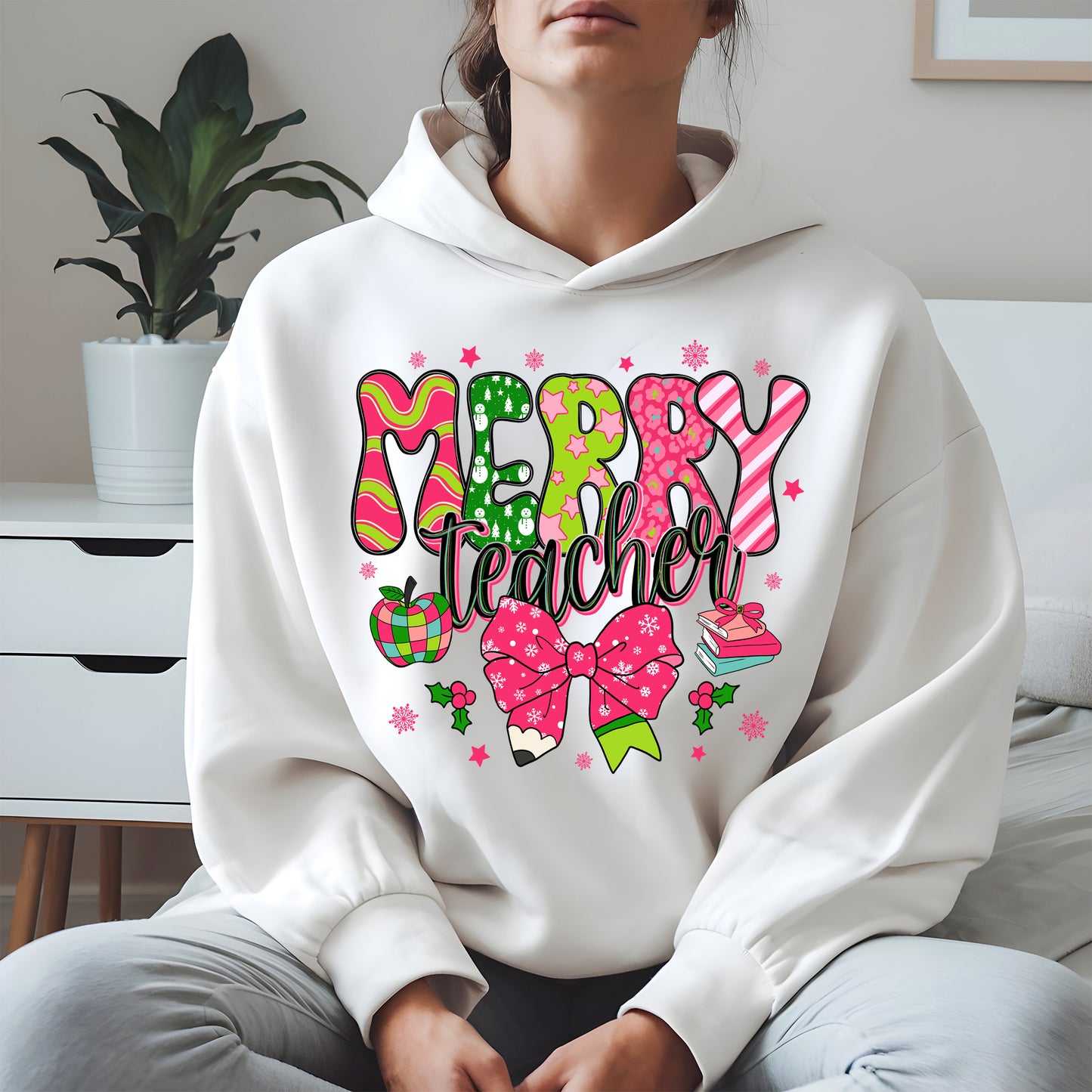Merry Teacher Christmas Shirt