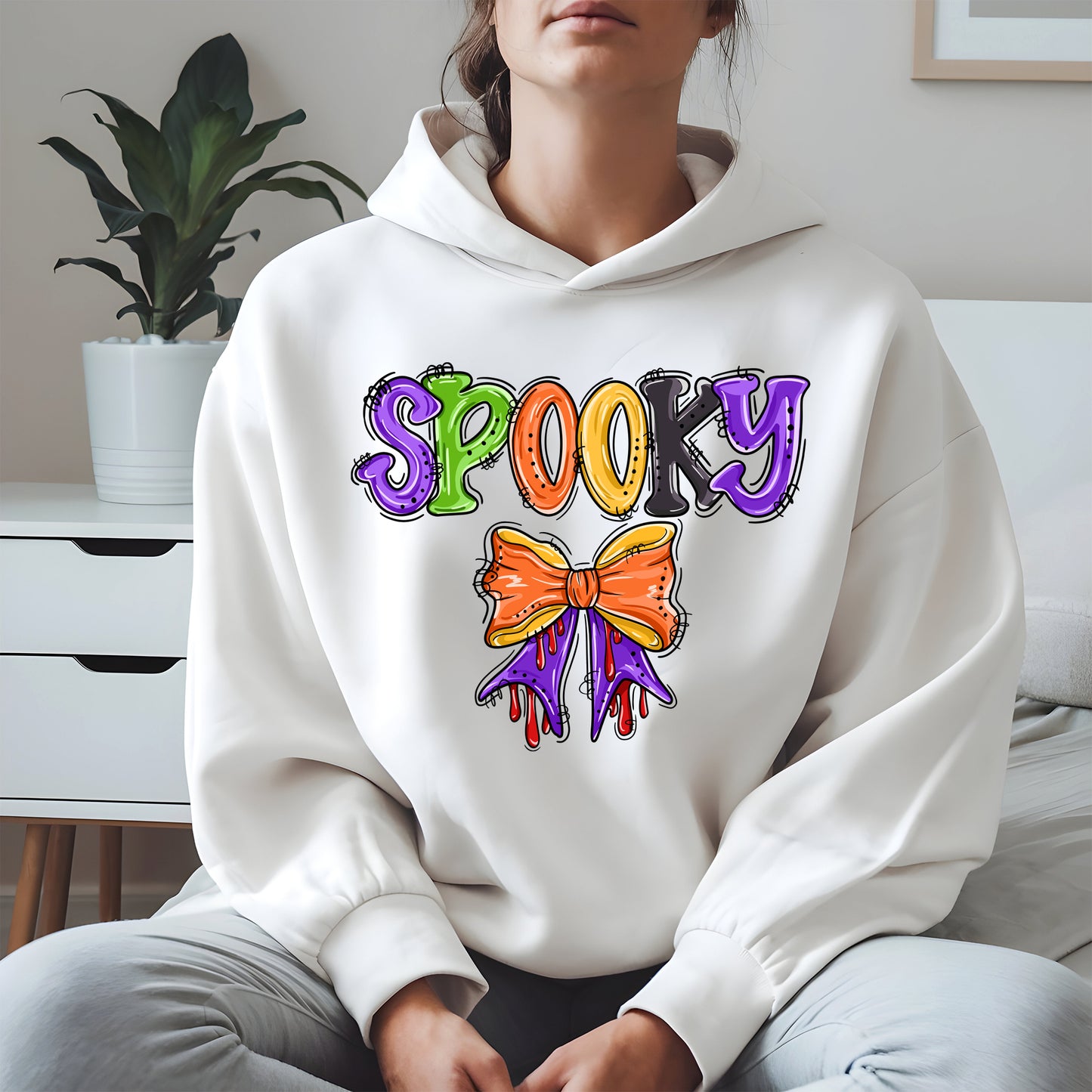 Spooky Letter Hand-drawing shirt