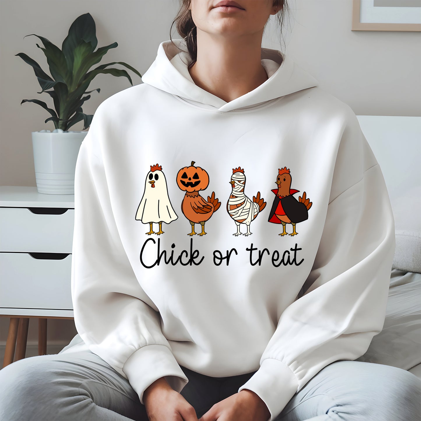 Chick or treat halloween shirt