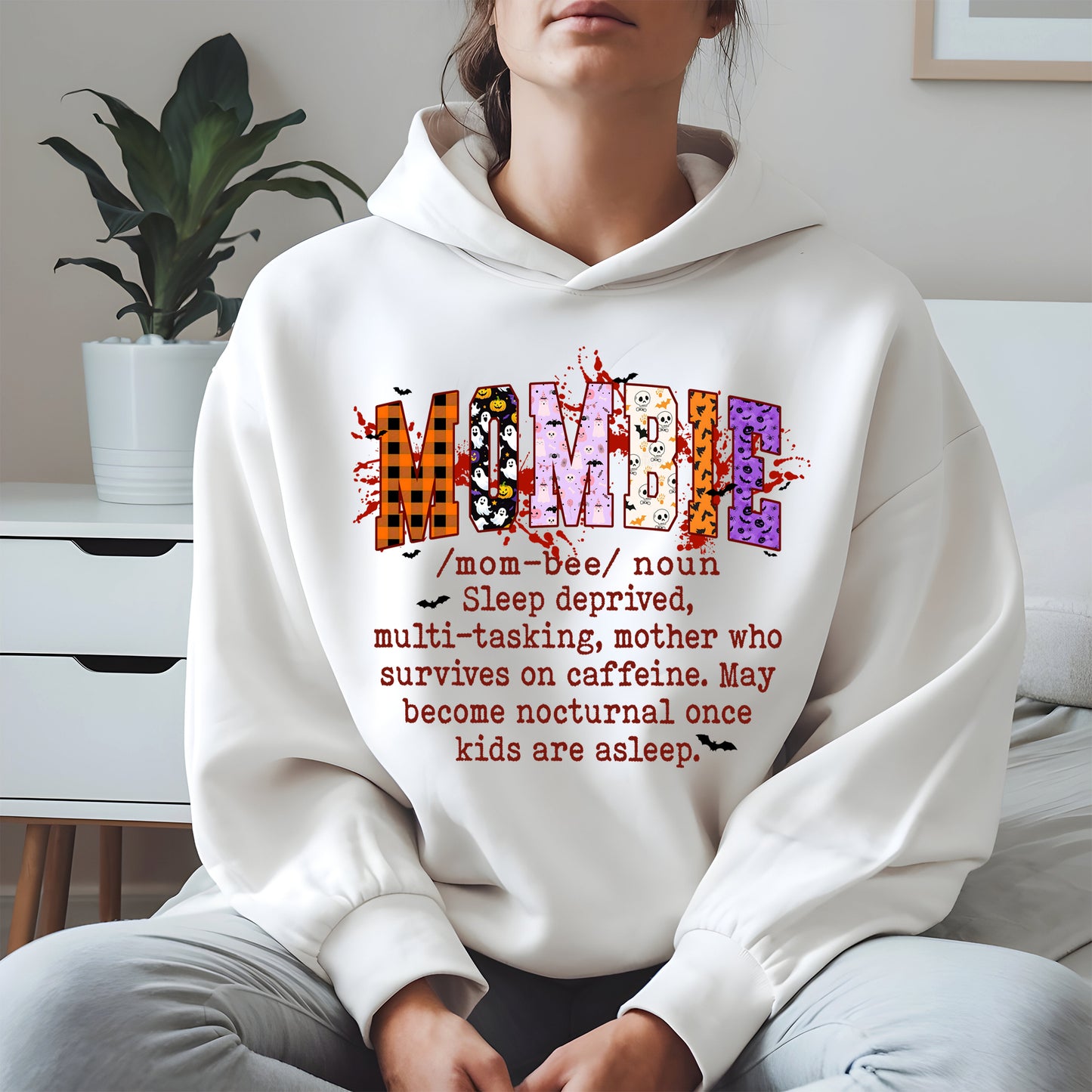 MOMBIE Halloween shirt and hoodie