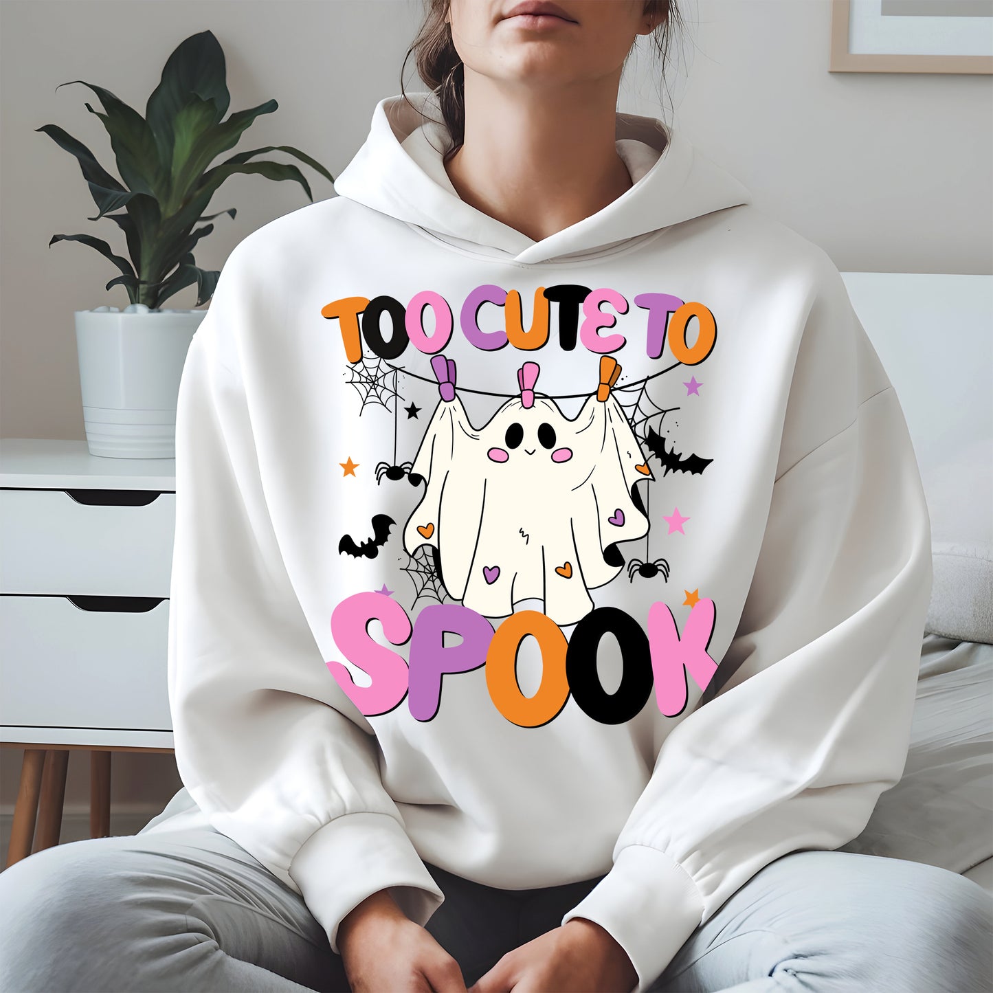 Too cute to spook halloween shirt