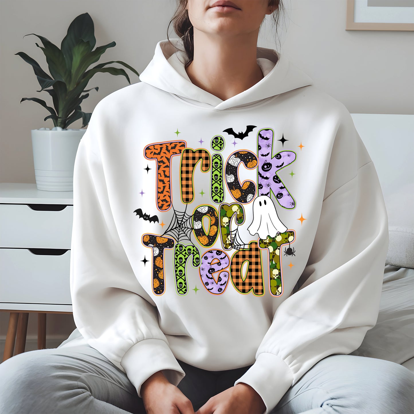 Trick or treat halloween shirt