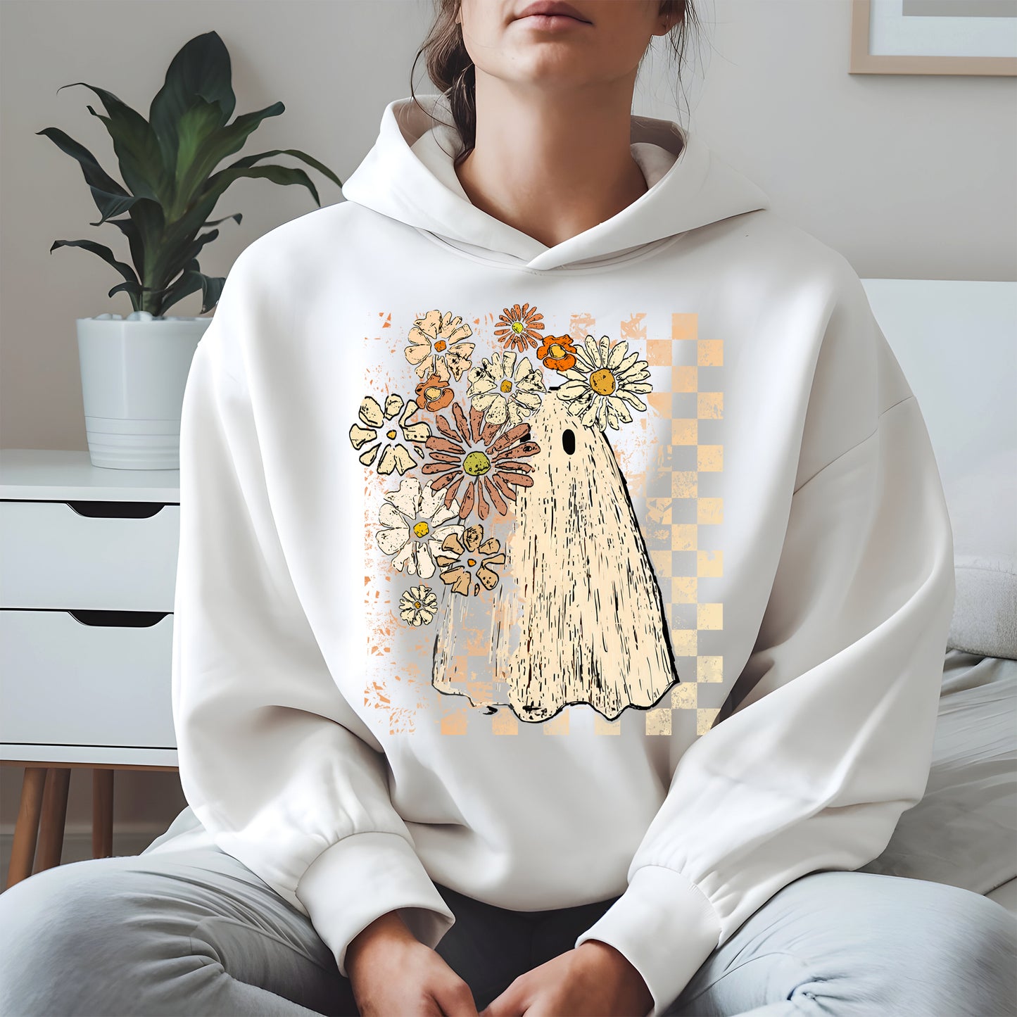 Ghost Floral halloween shirt