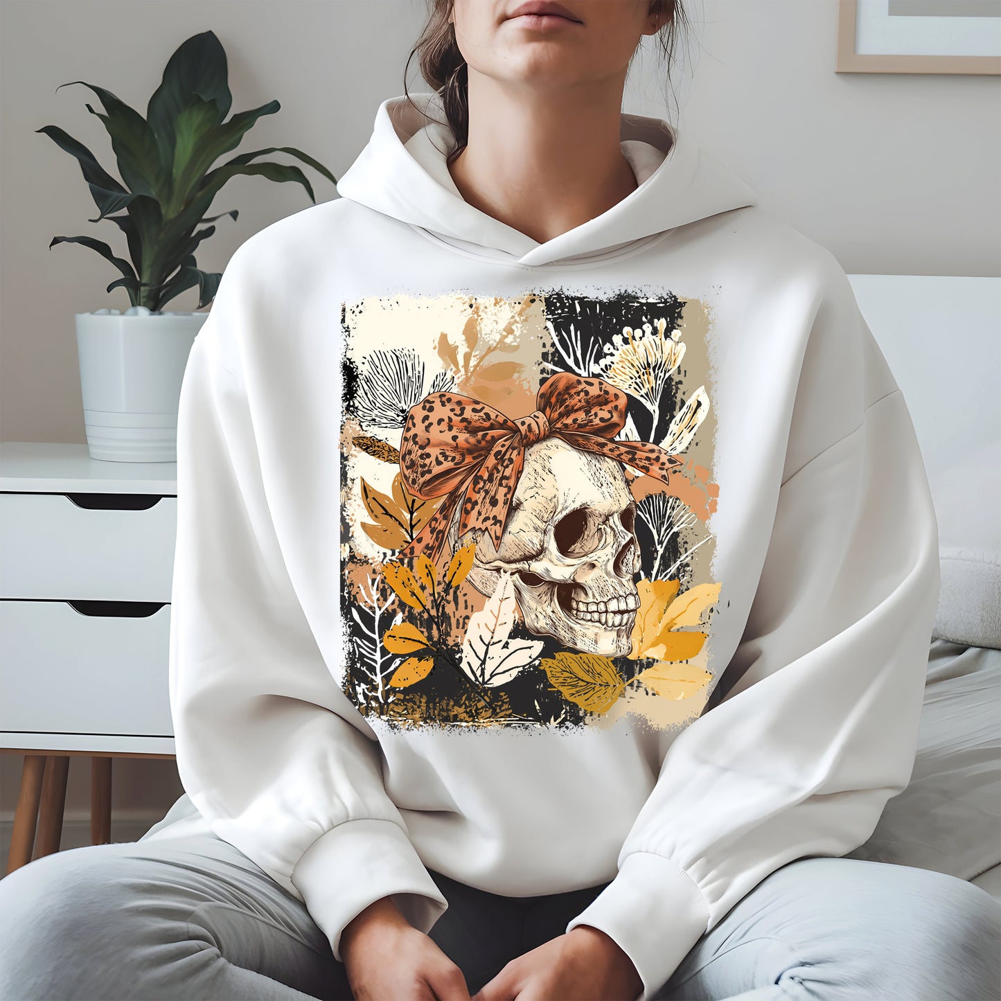 Skull Coquette Boho halloween shirt