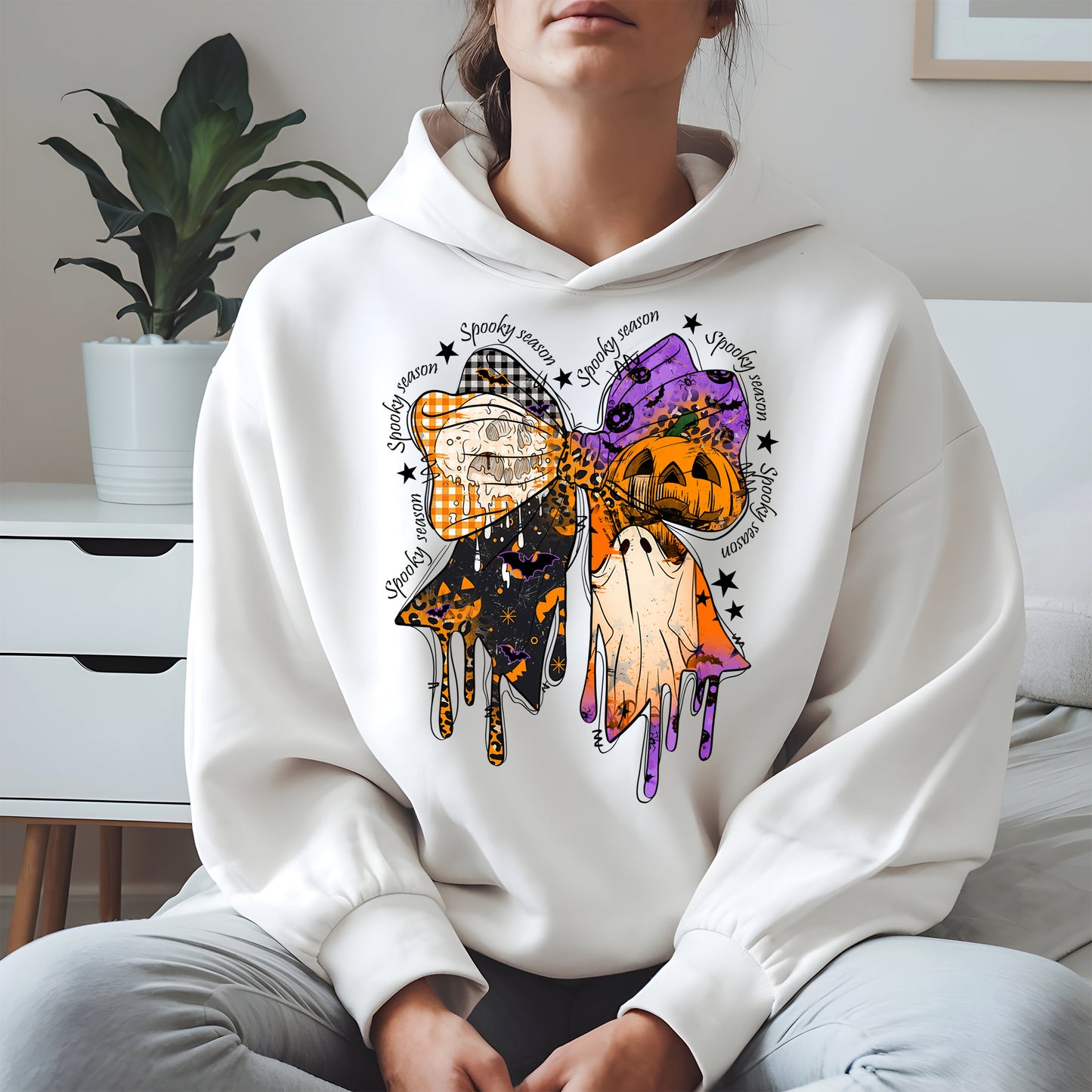Halloween Coquette Bow shirt and hoodie