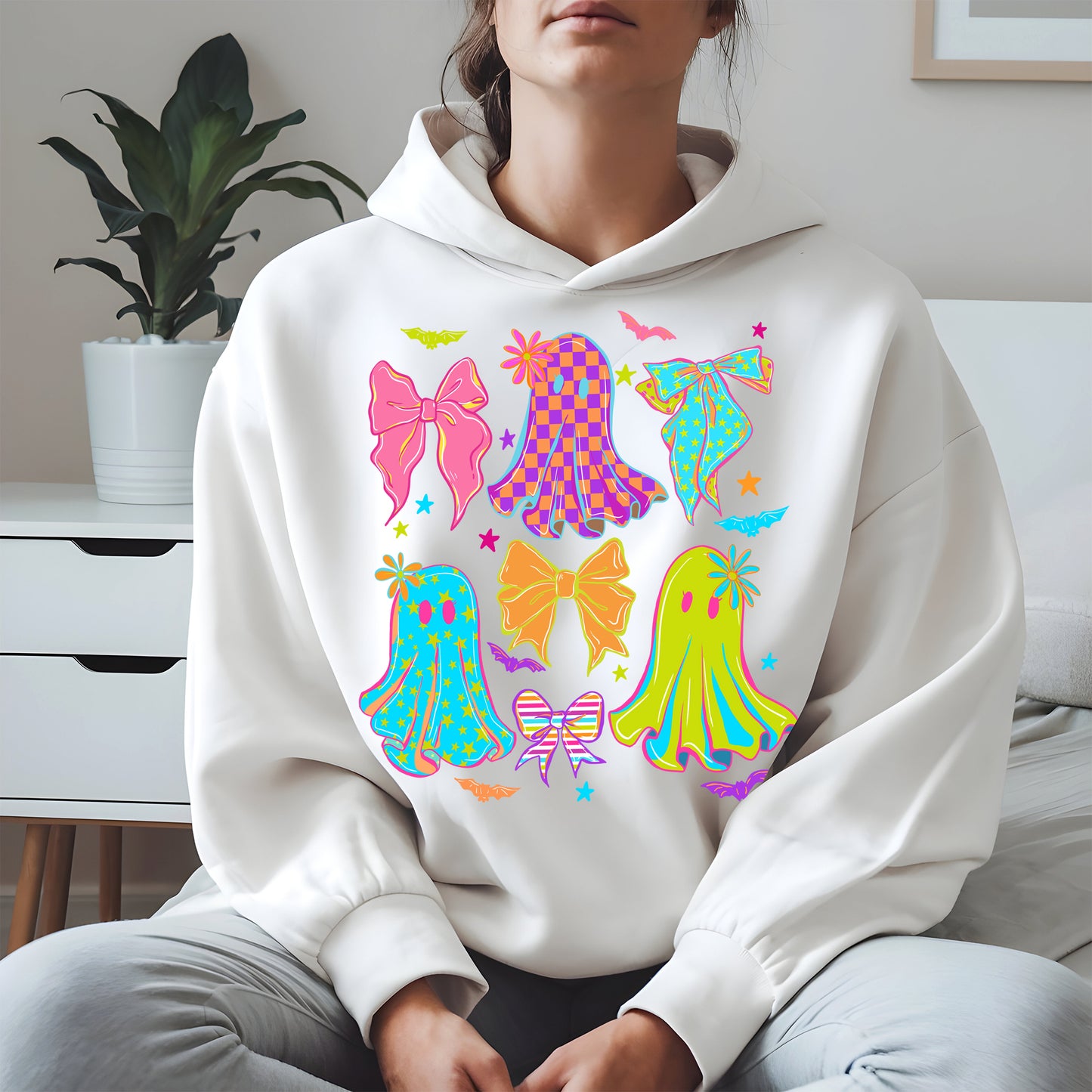 Neon Ghost Coquette halloween shirt